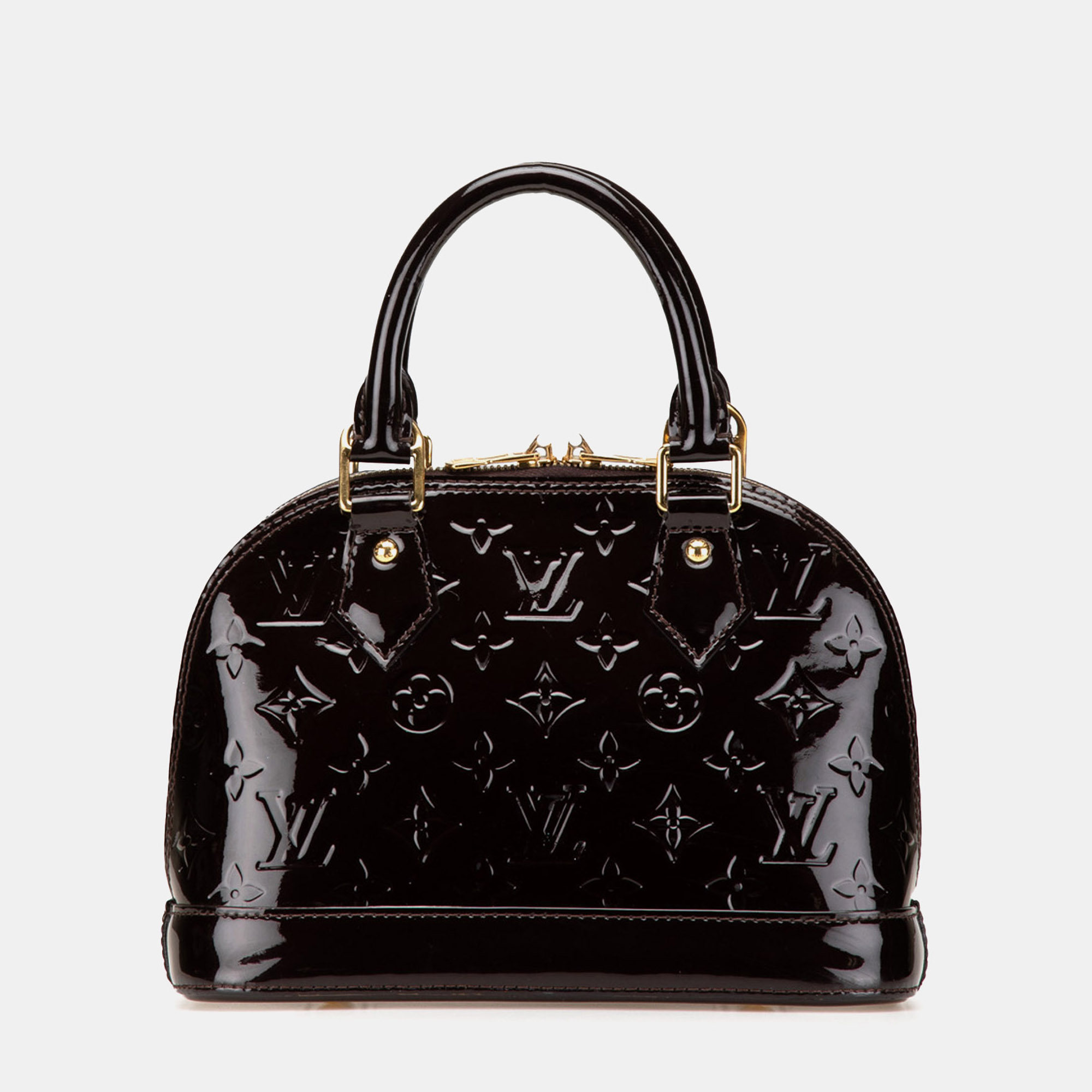 

Louis Vuitton Purple Monogram Vernis Alma BB