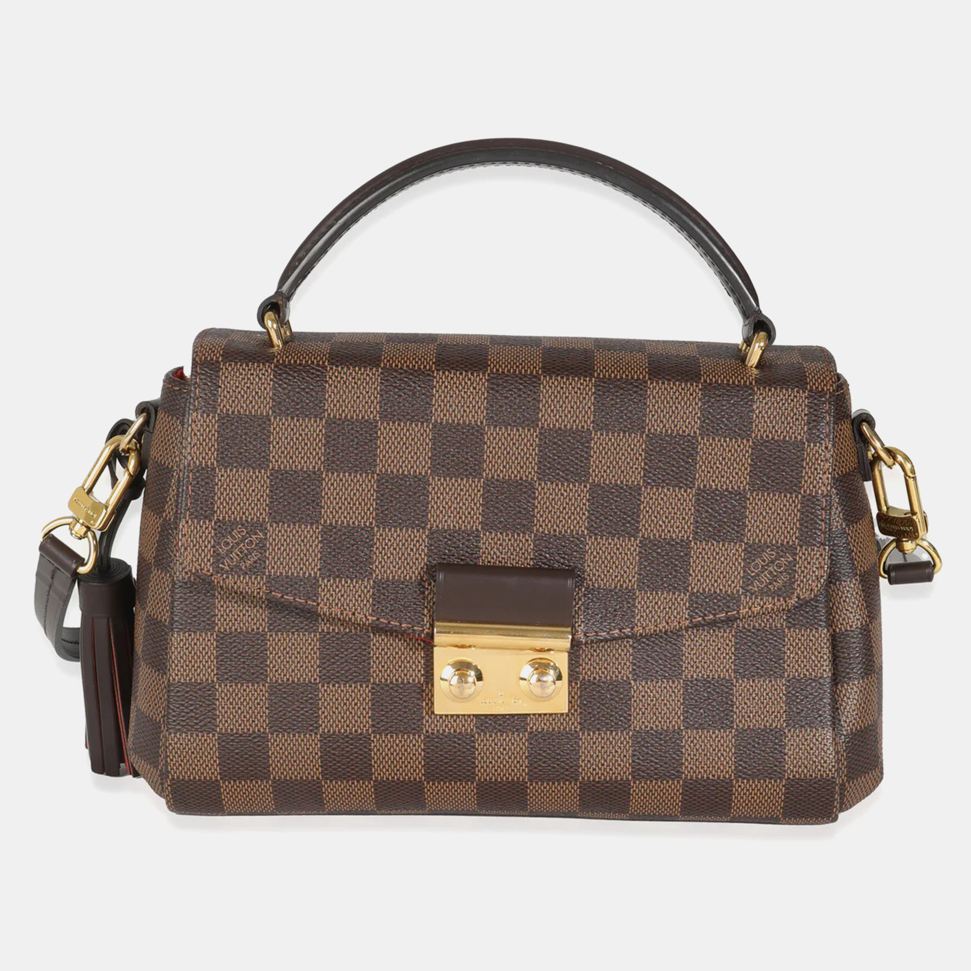 

Louis Vuitton Damier Ebene Canvas Croisette bag, Brown