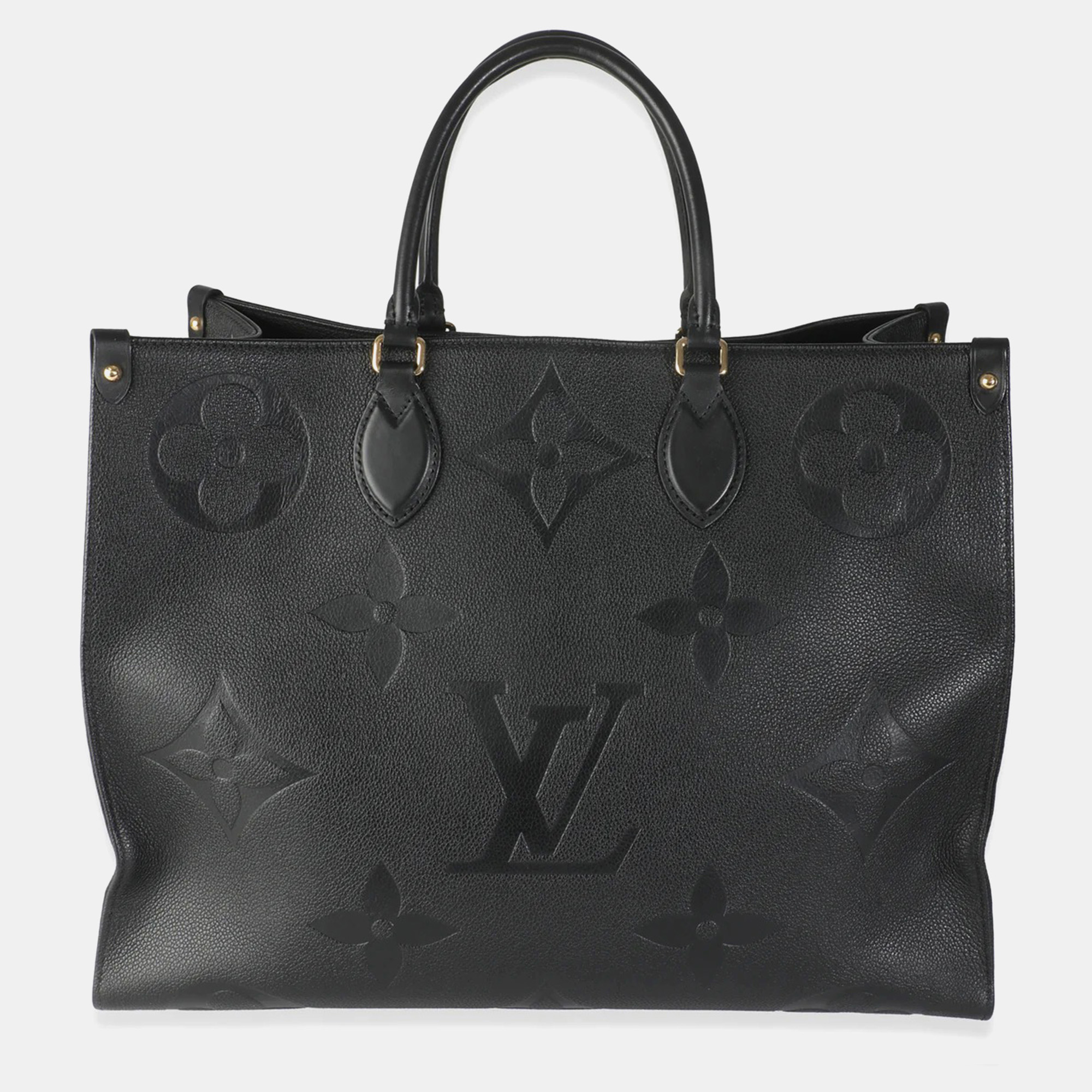 

Louis Vuitton Black Monogram Empreinte Onthego GM bag