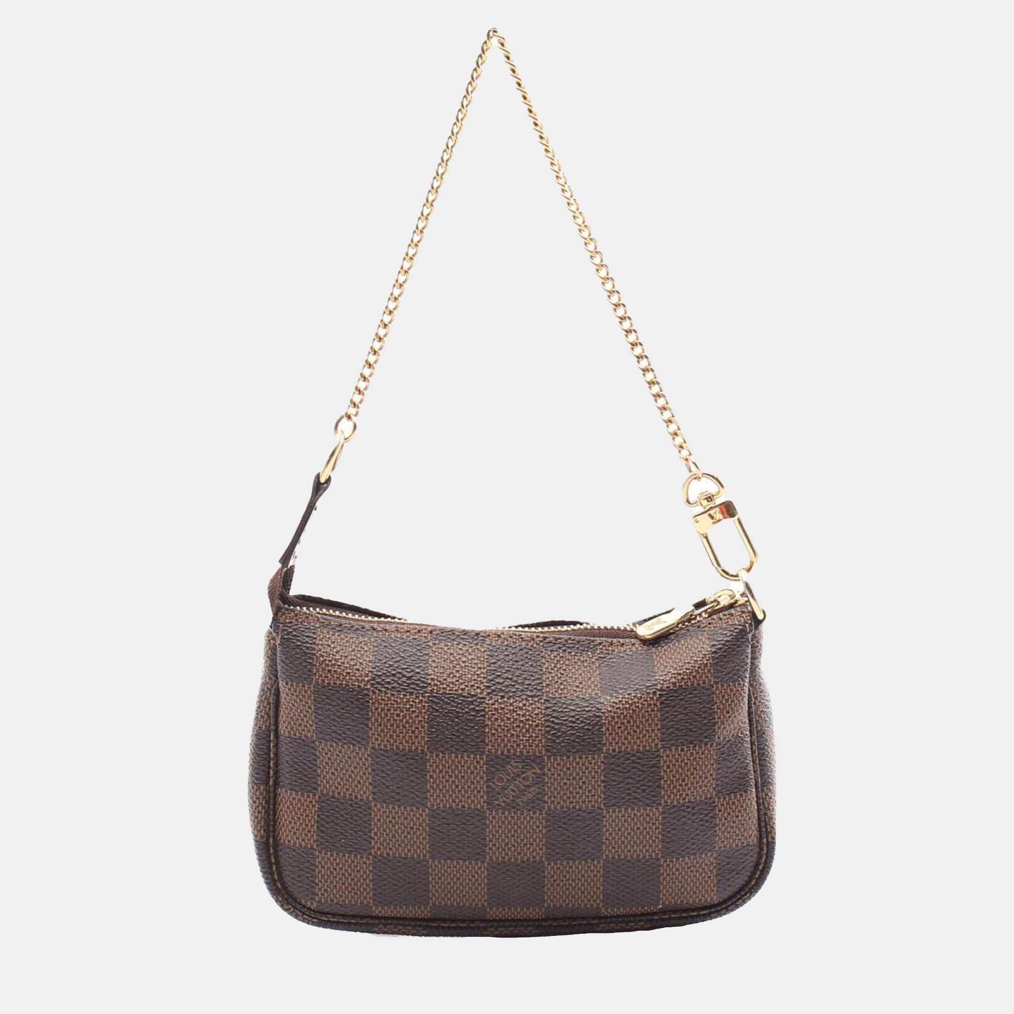 

Louis Vuitton Brown Mini Pochette Shoulder Bag