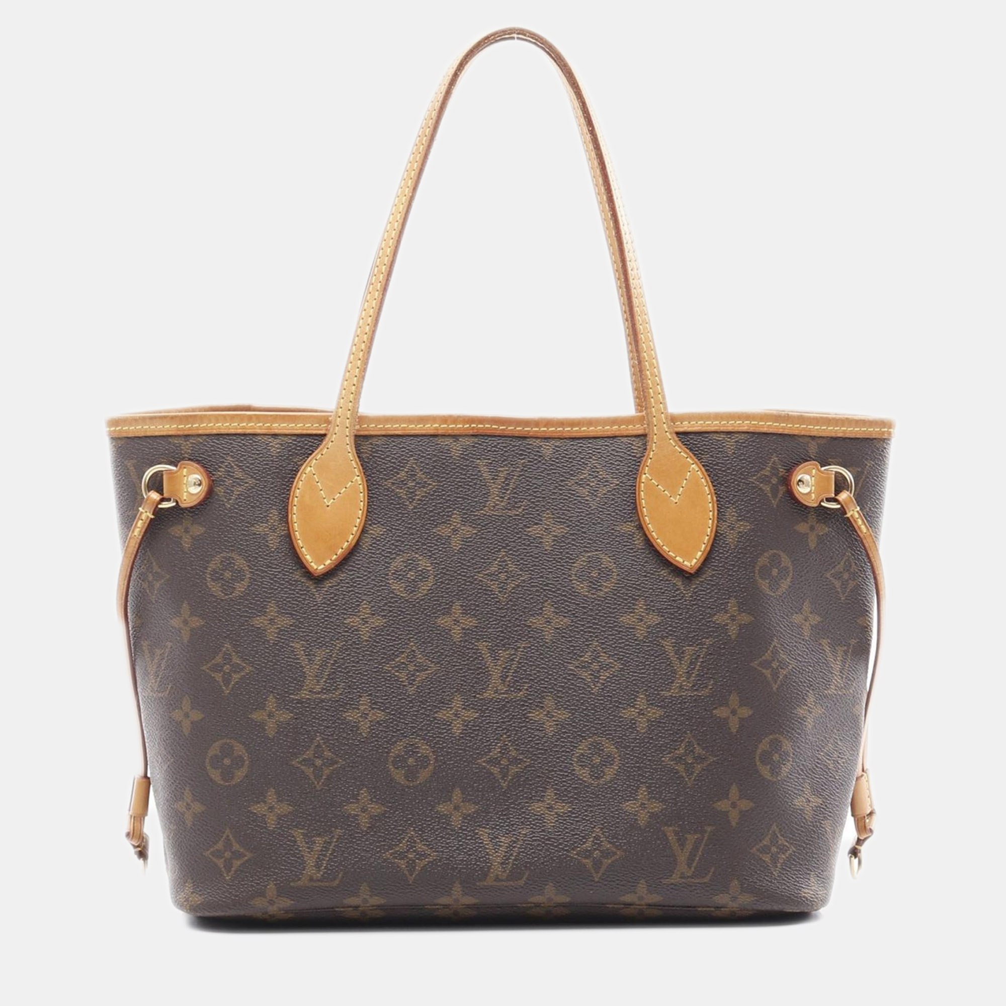 

Louis Vuitton Brown Monogram Neverfull PM Tote Bag