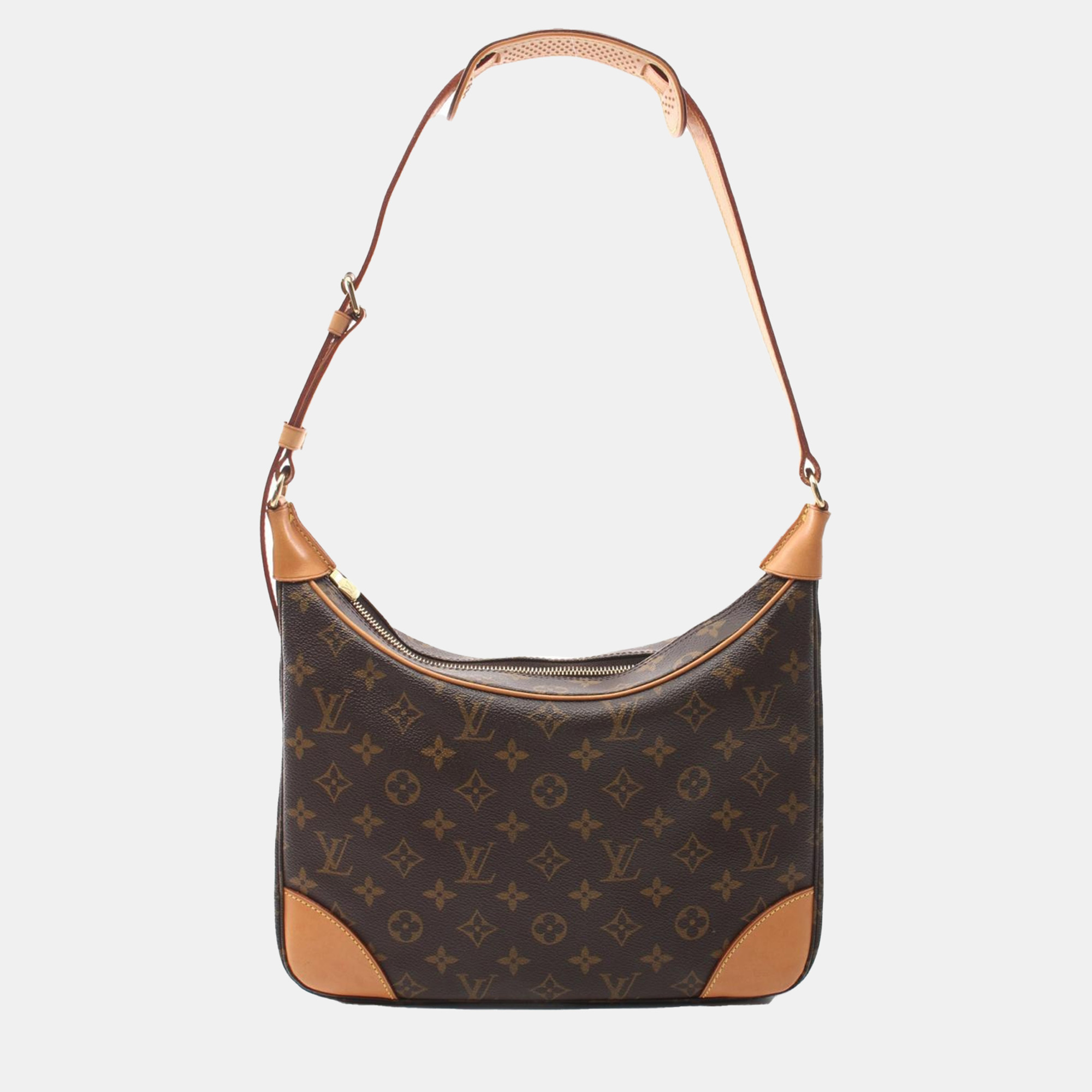 

Louis Vuitton Boulogne Pm Shoulder Bag Monogram Leather Brown