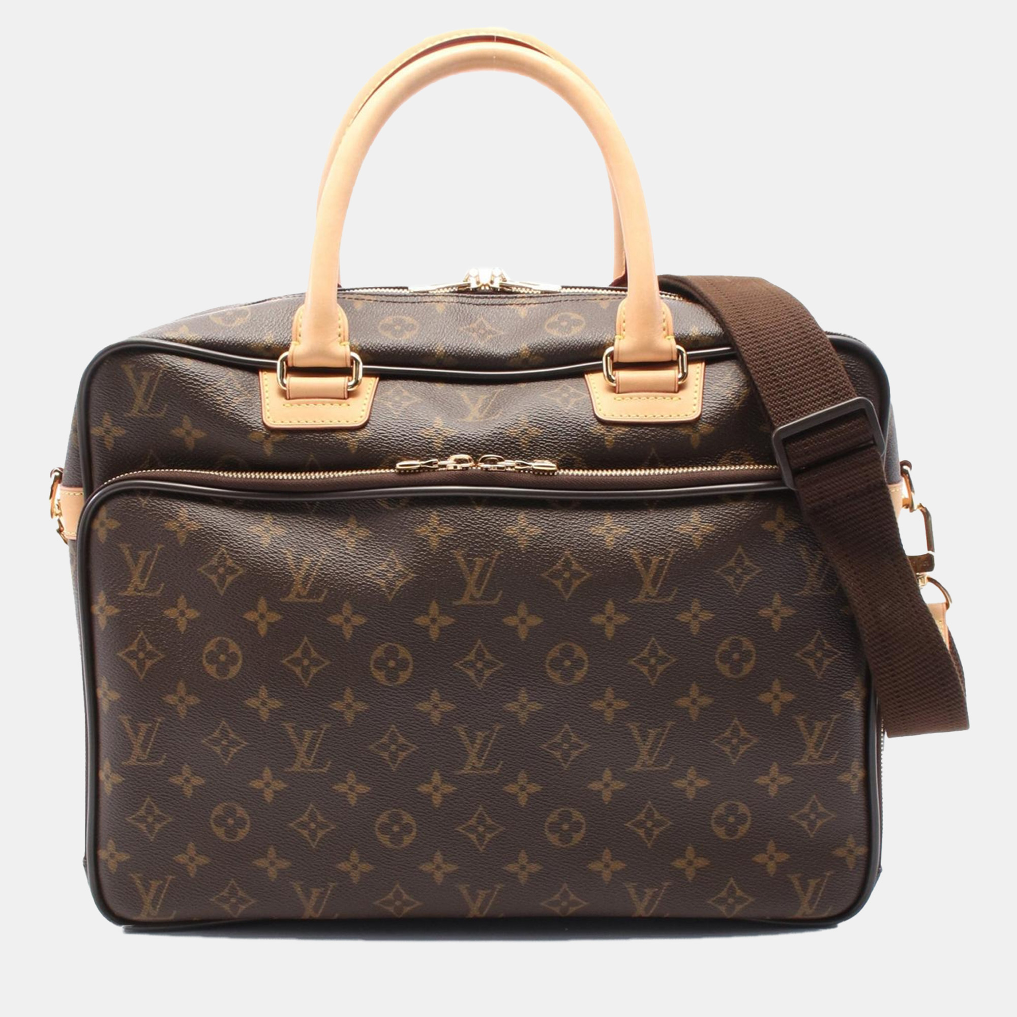 

Louis Vuitton Brown Monogram Canvas Briefcase