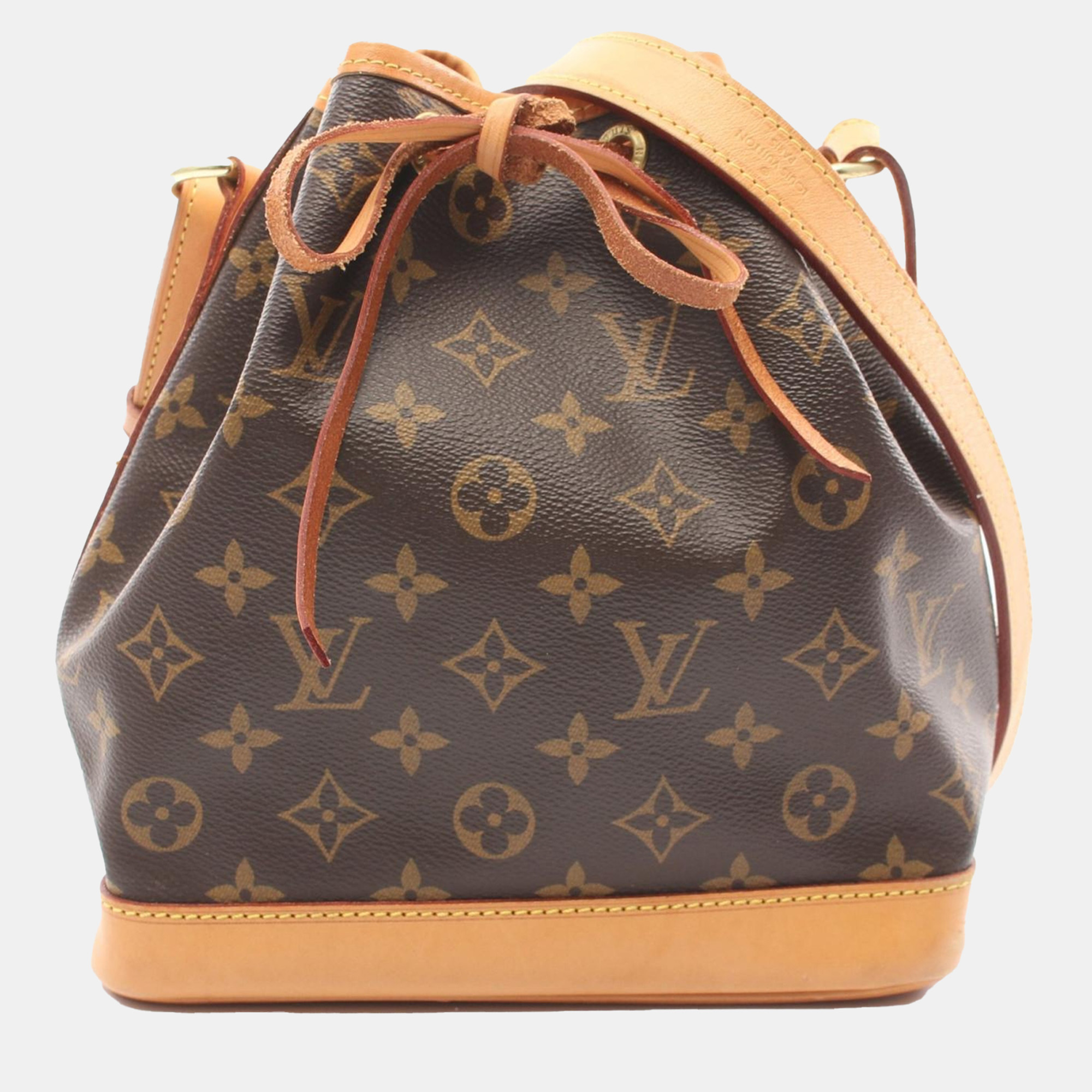 

Louis Vuitton Noe Bb Shoulder Bag Monogram Canvas Leather Brown