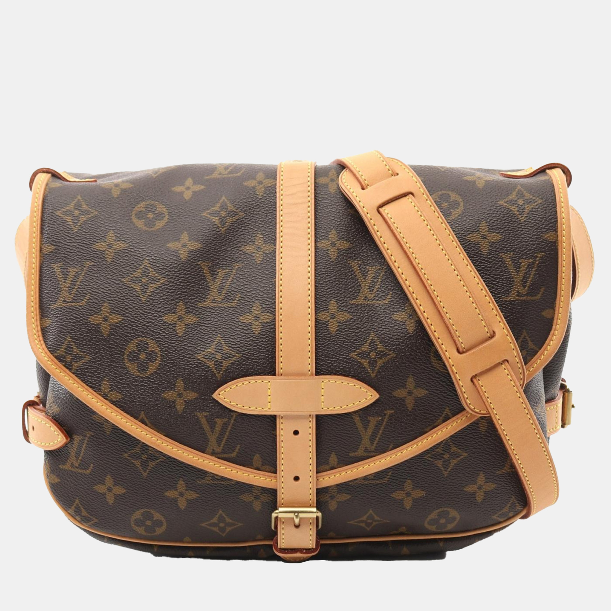 

Louis Vuitton Saumur 30 Shoulder Bag Monogram Canvas Brown