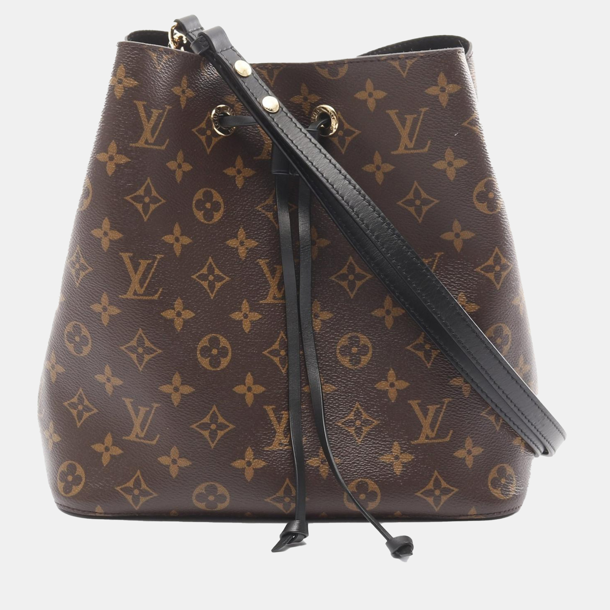 

Louis Vuitton Black Monogram Canvas Neonoe Shoulder Bag