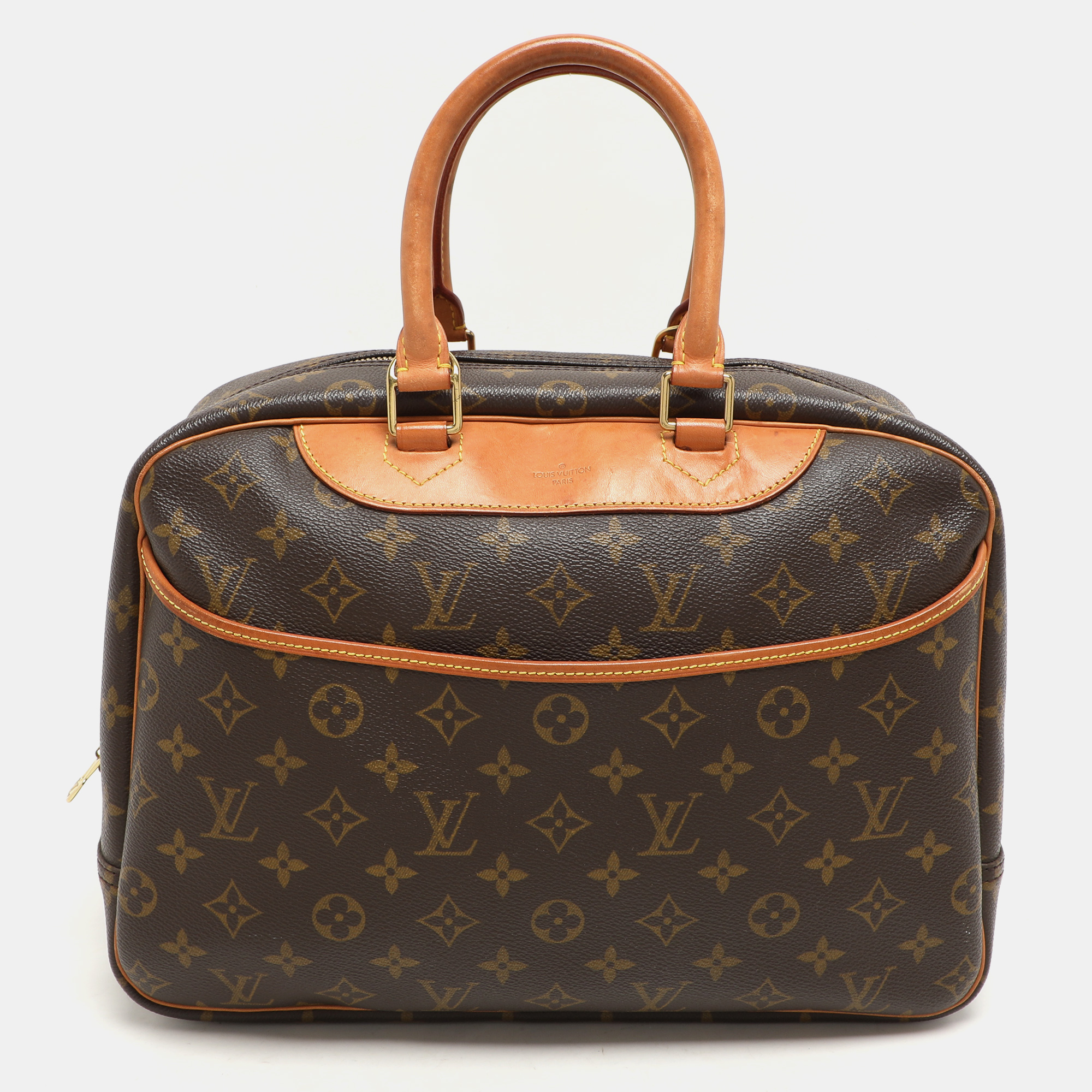 

Louis Vuitton Monogram Canvas Deauville Bag, Brown