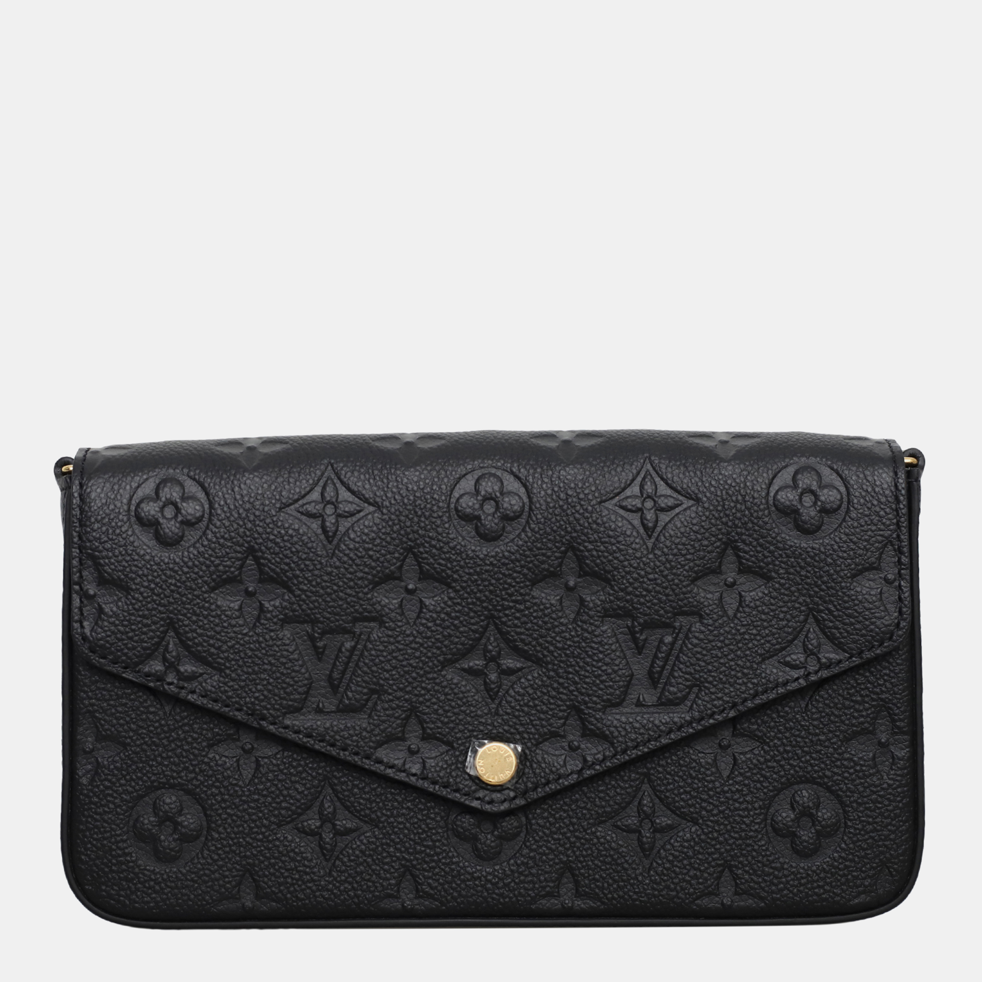 

Louis Vuitton Monogram Empreinte Felicie Pochette, Black