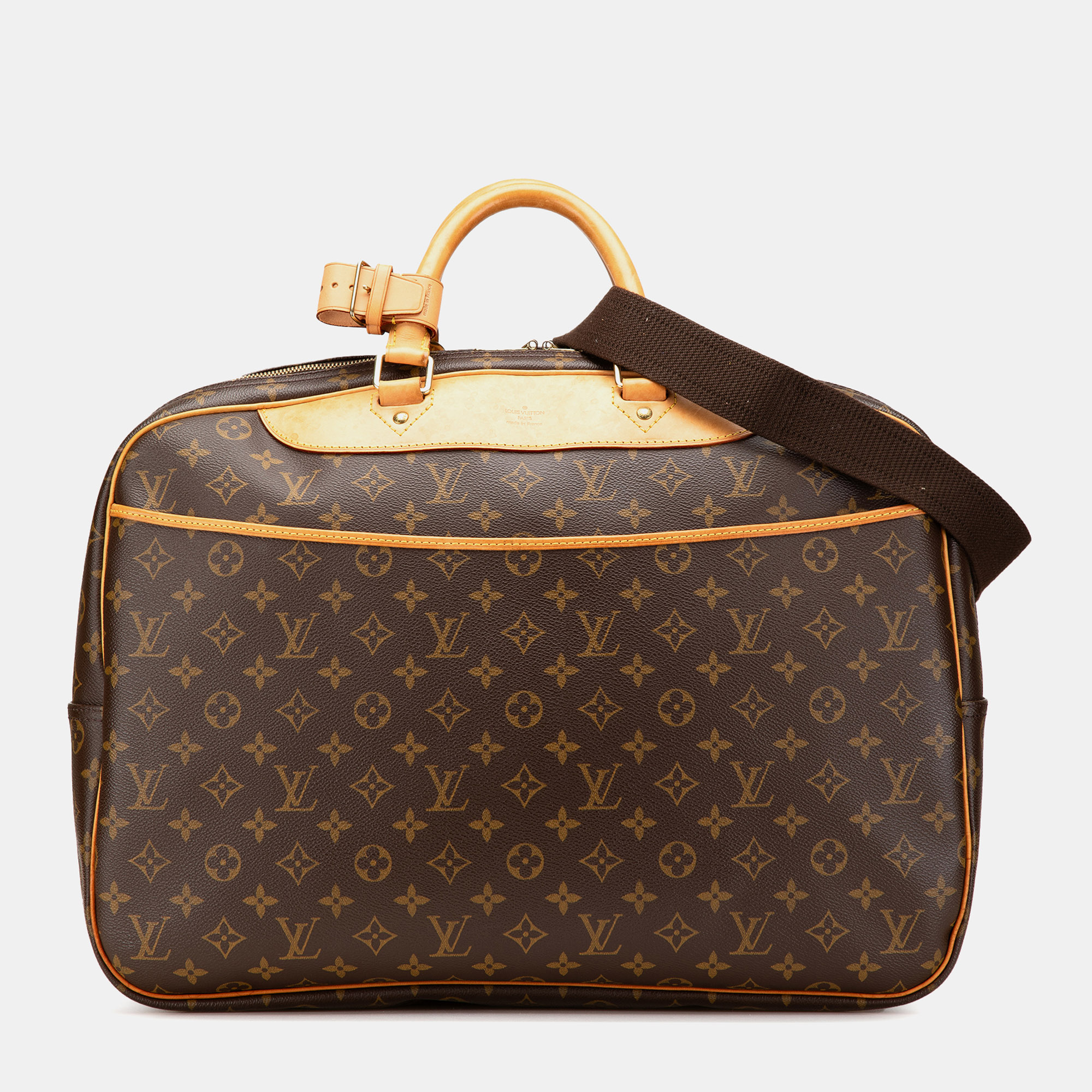 

Louis Vuitton Brown Monogram Alize 24 Heures