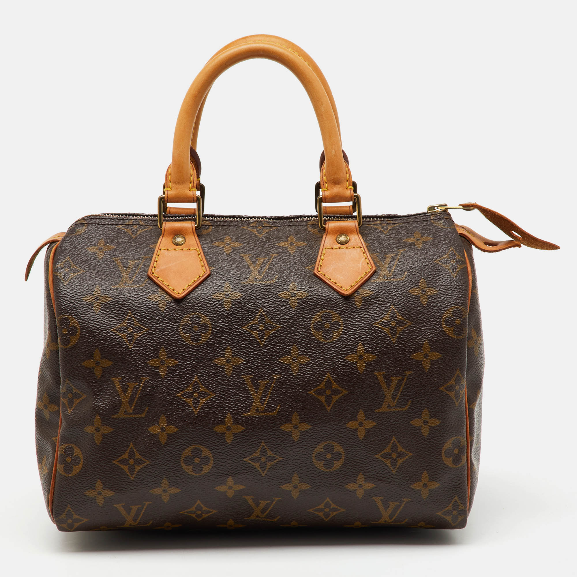 

Louis Vuitton Monogram Canvas Speedy 25 Bag, Brown