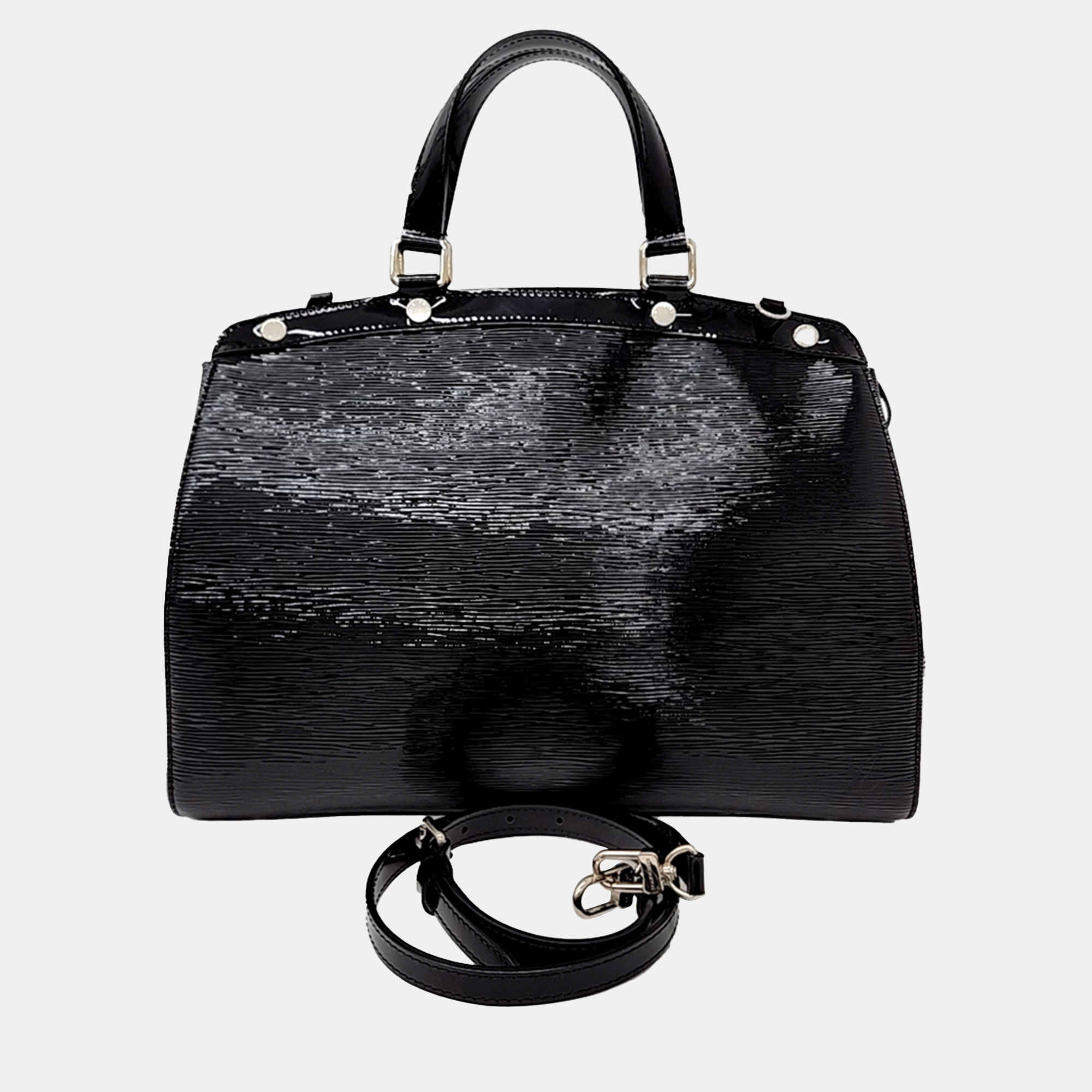 

Louis Vuitton Black Patent Leather Glossy Epi Brea GM bag