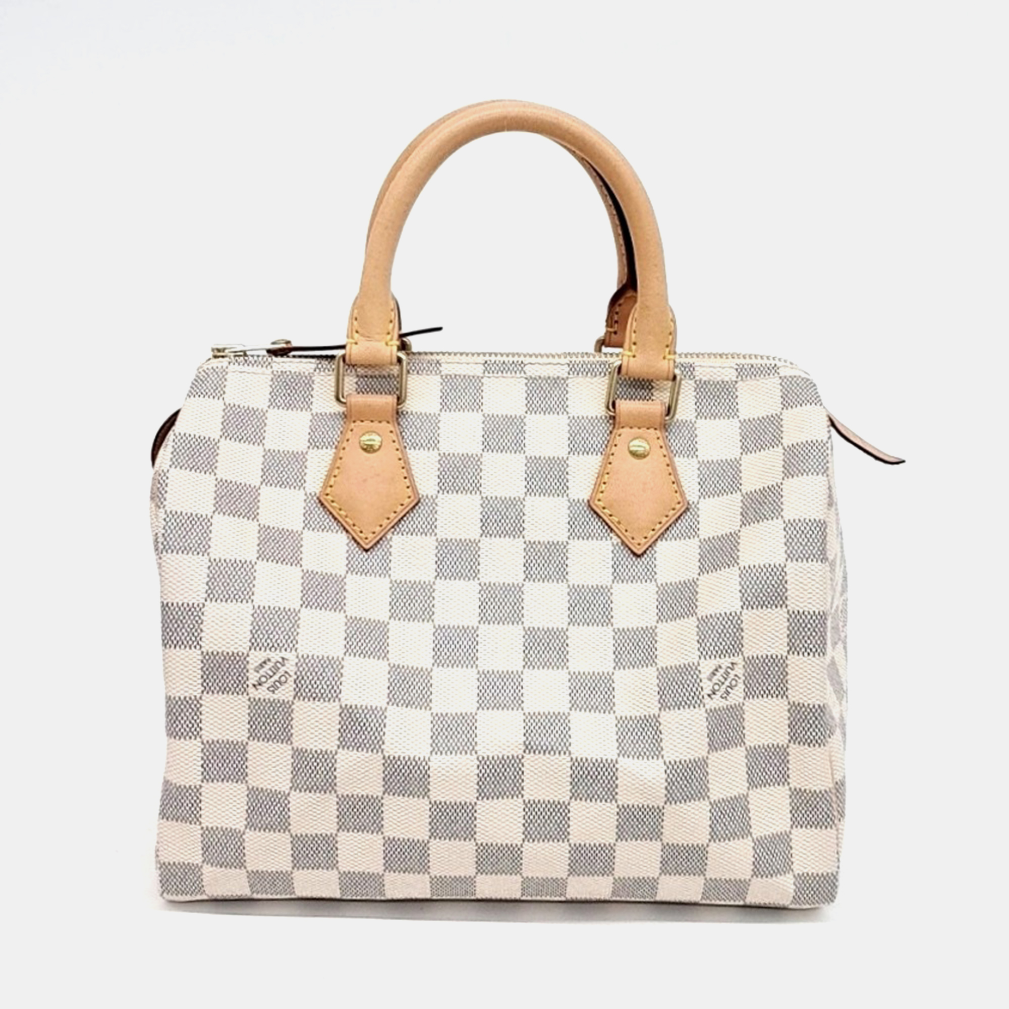 

Louis Vuitton Azur Speedy 25 bag, Beige