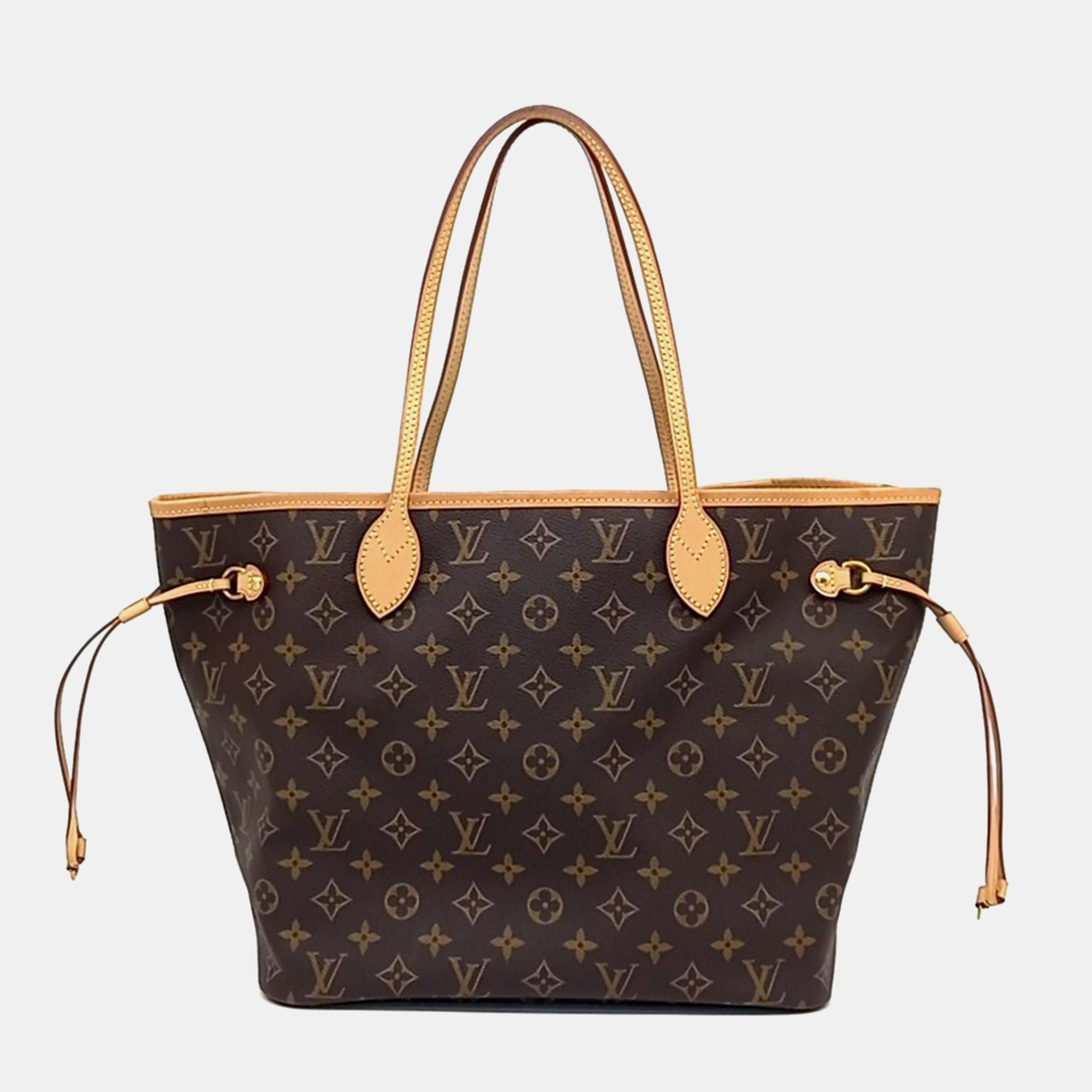 

Louis Vuitton Brown Coated Canvas Neverfull bag