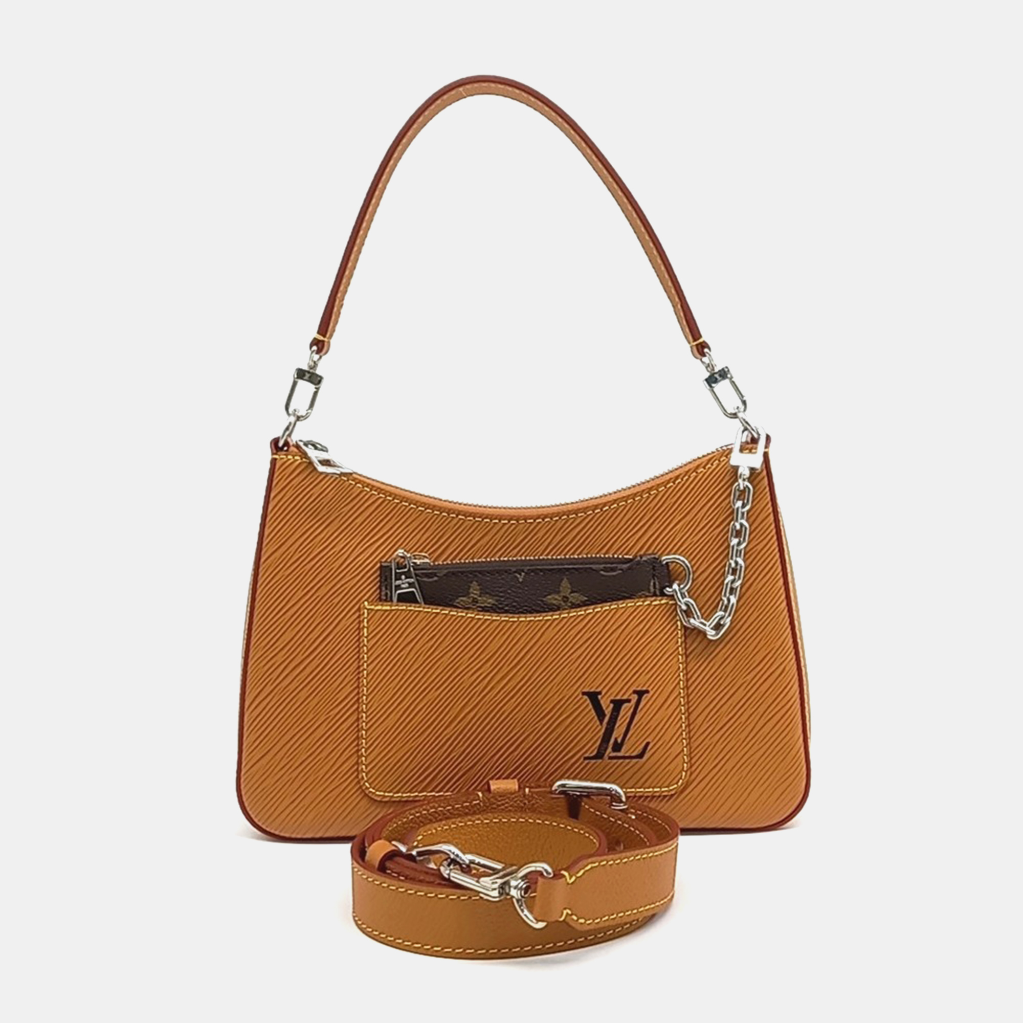 

Louis Vuitton Brown Epi Leather Epi Marel Bag