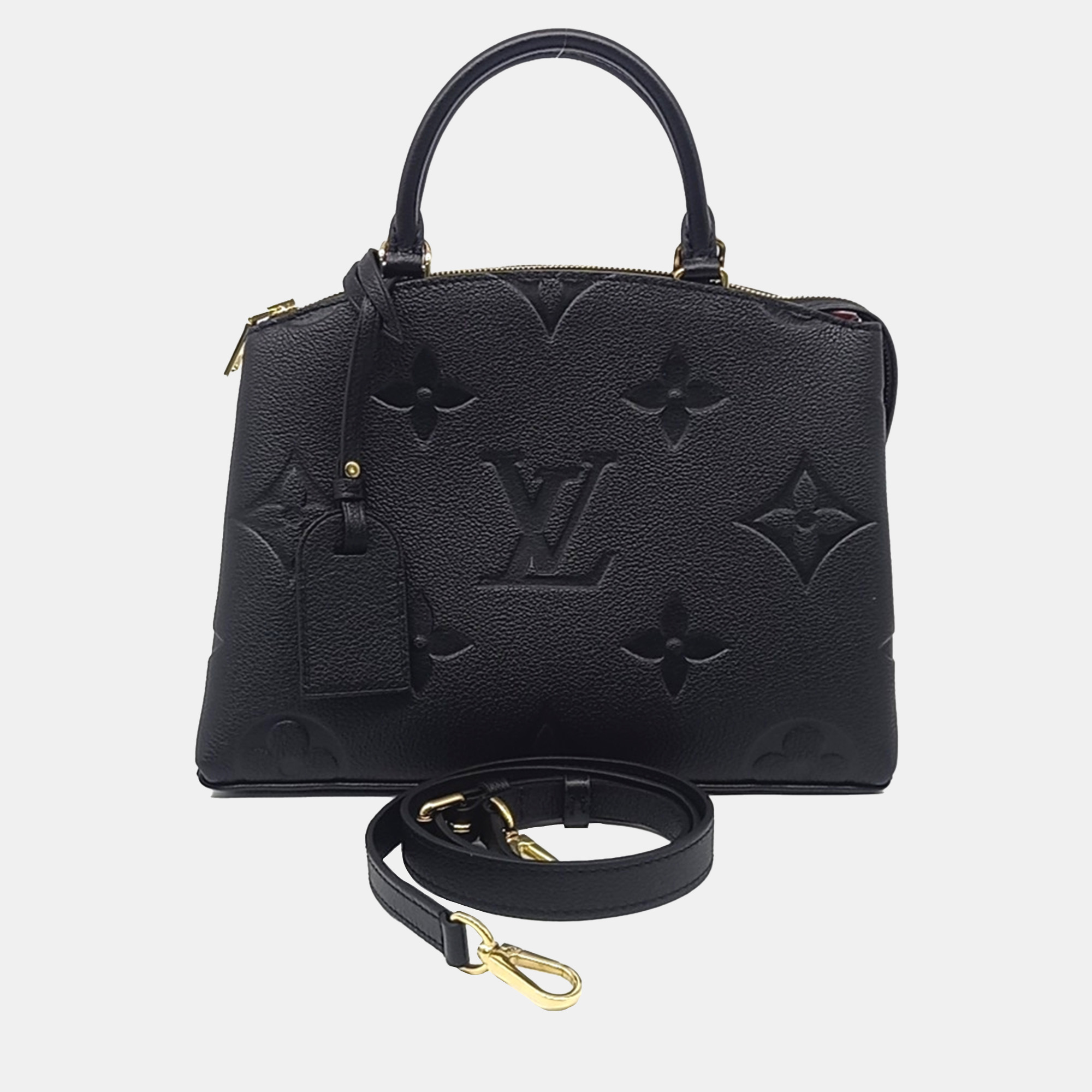 

Louis Vuitton Black Leather Empreinte Petit de Palais bag