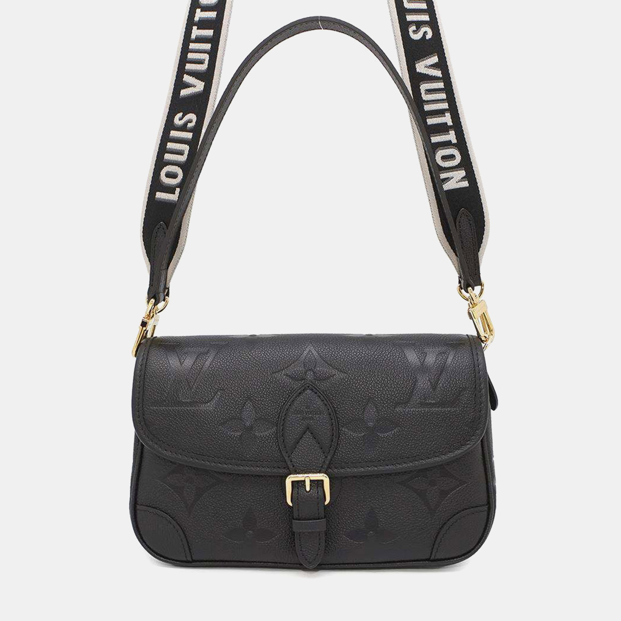 

Louis Vuitton Dianu Noir Monogram Empreinte Leather, Black