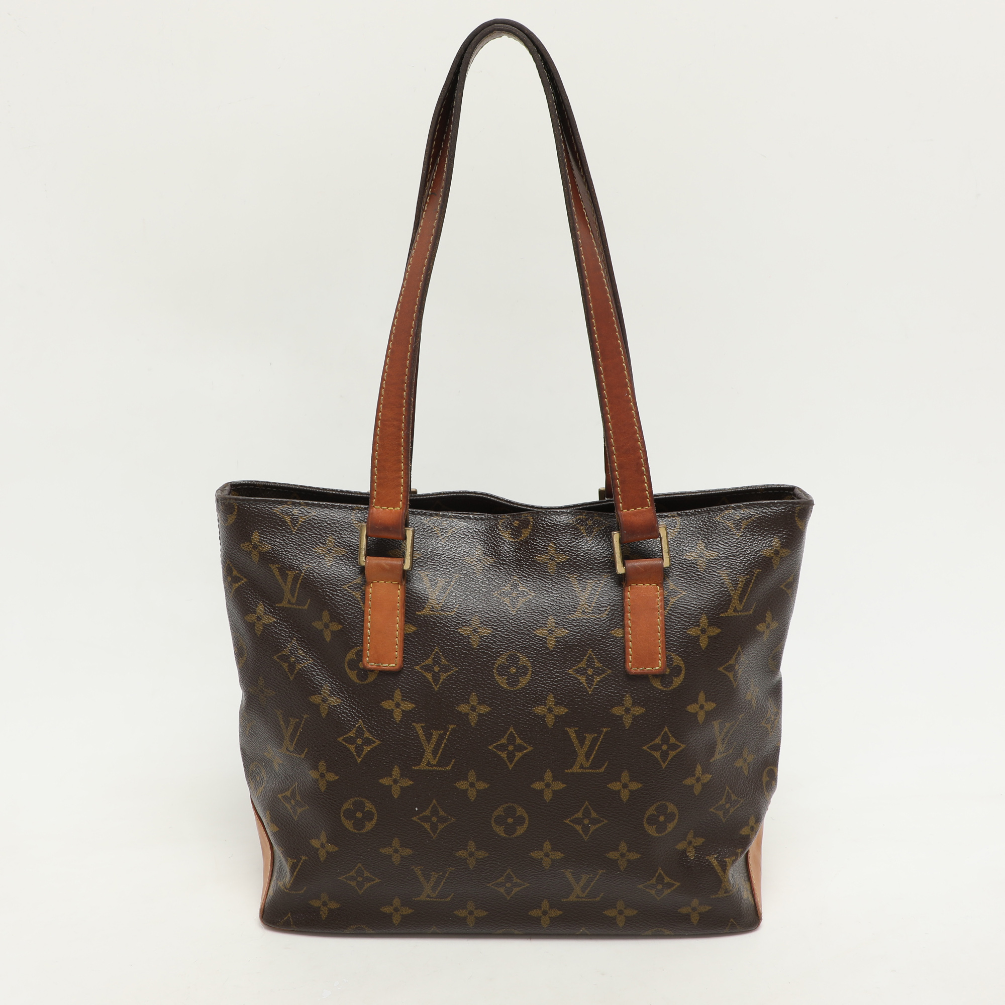 

Louis Vuitton Monogram Canvas and Leather Cabas Piano Bag, Brown