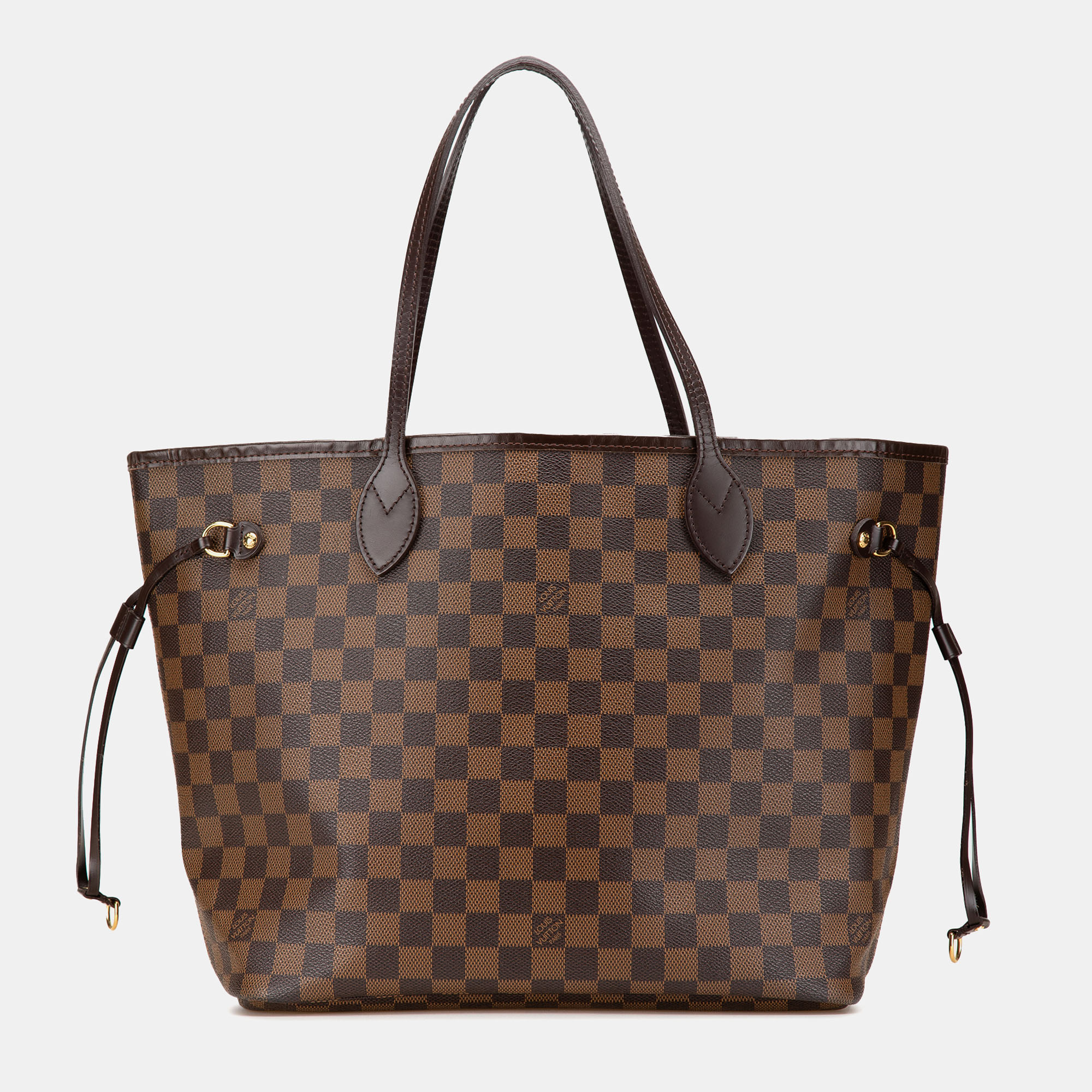 

Louis Vuitton Brown Damier Ebene Neverfull MM