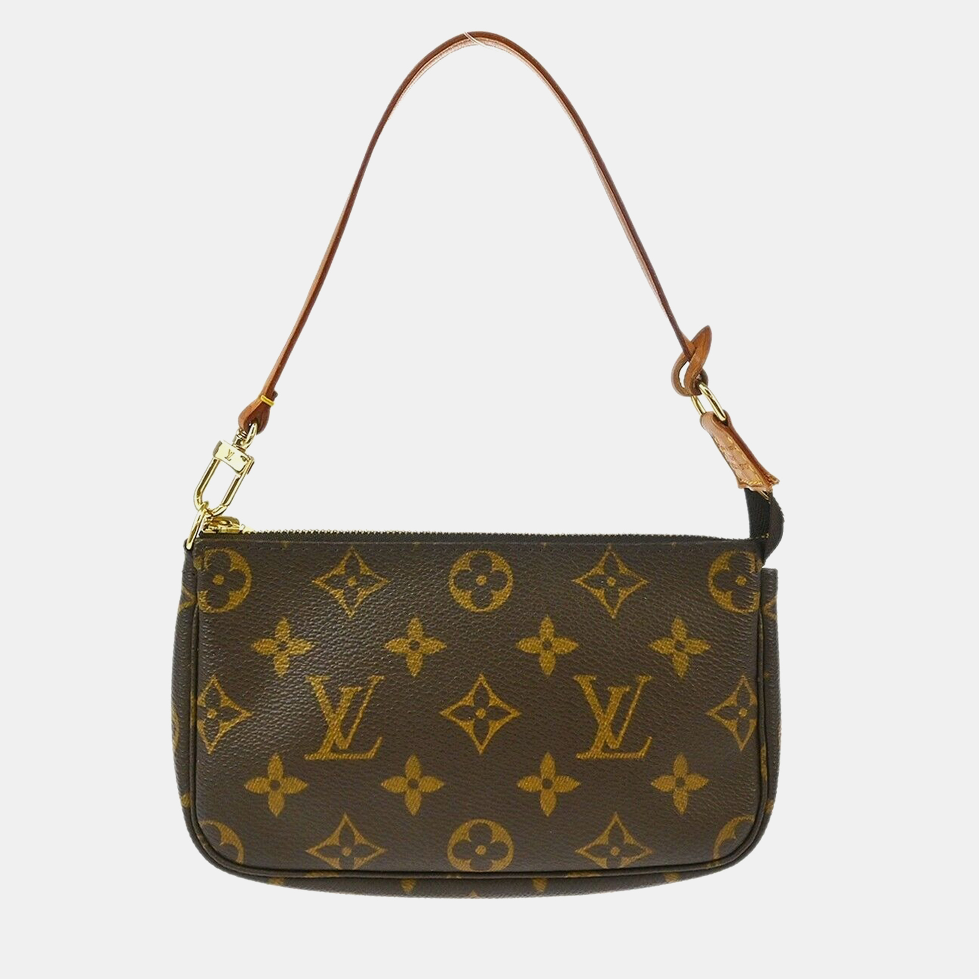 

Louis Vuitton Monogram Mini Pochette Accessoires Handbag, Brown