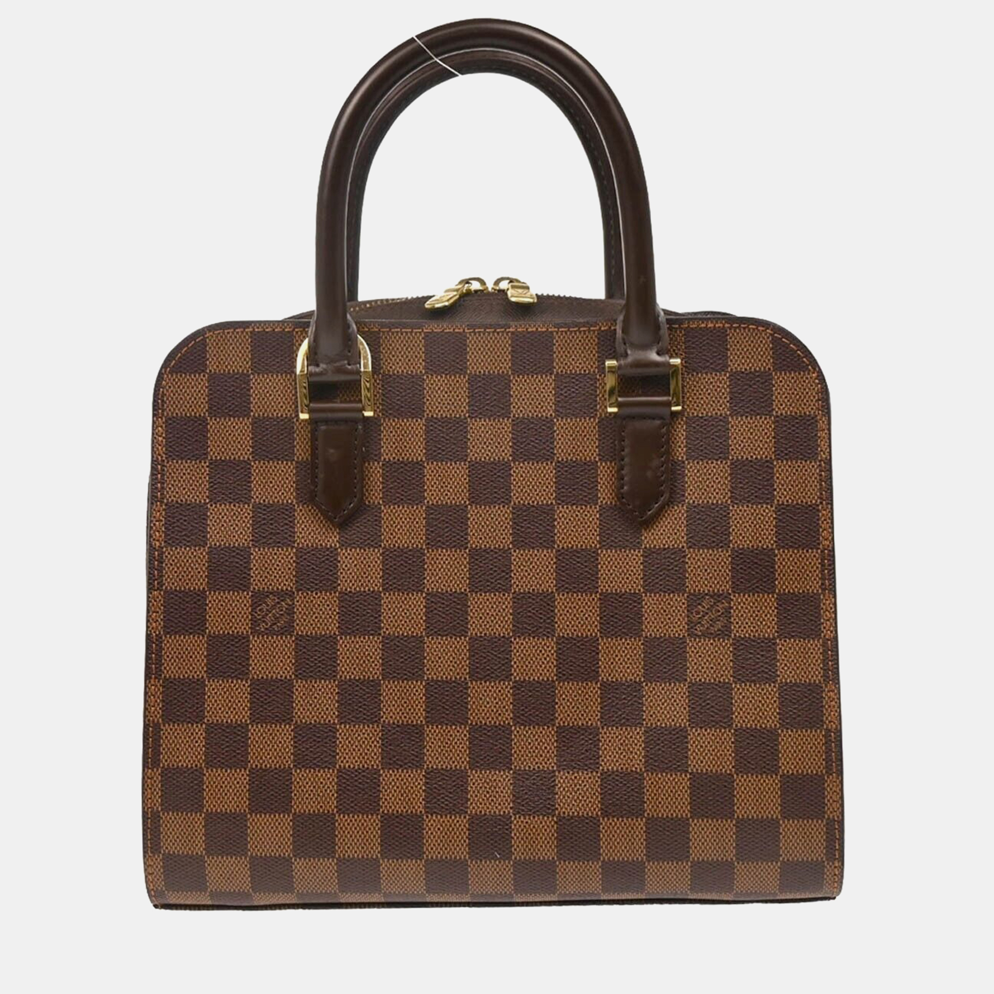 

Louis Vuitton Brown Damier Triana Handbag