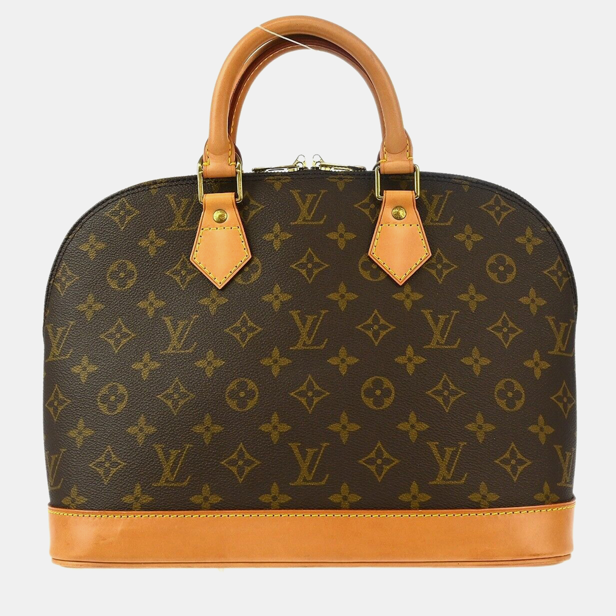 

Louis Vuitton Brown Monogram Canvas Alma Handbag