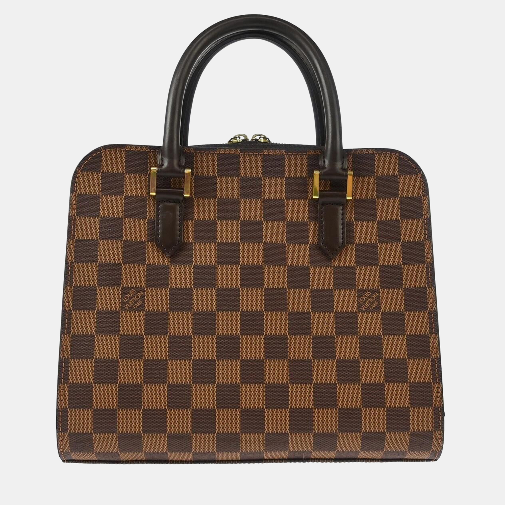 

Louis Vuitton Brown Damier Ebene Triana Handbag