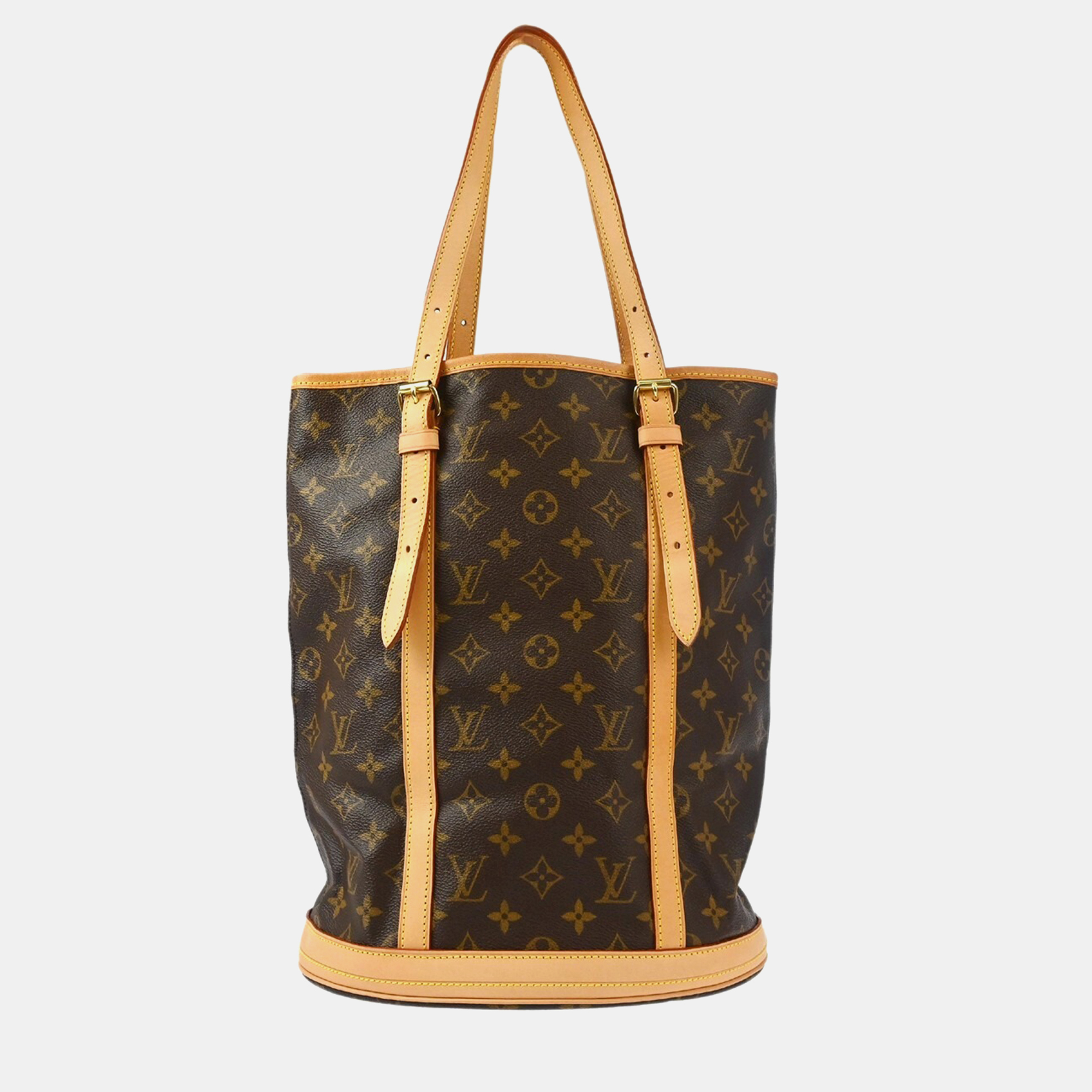

Louis Vuitton Brown Monogram Bucket GM Tote Bag