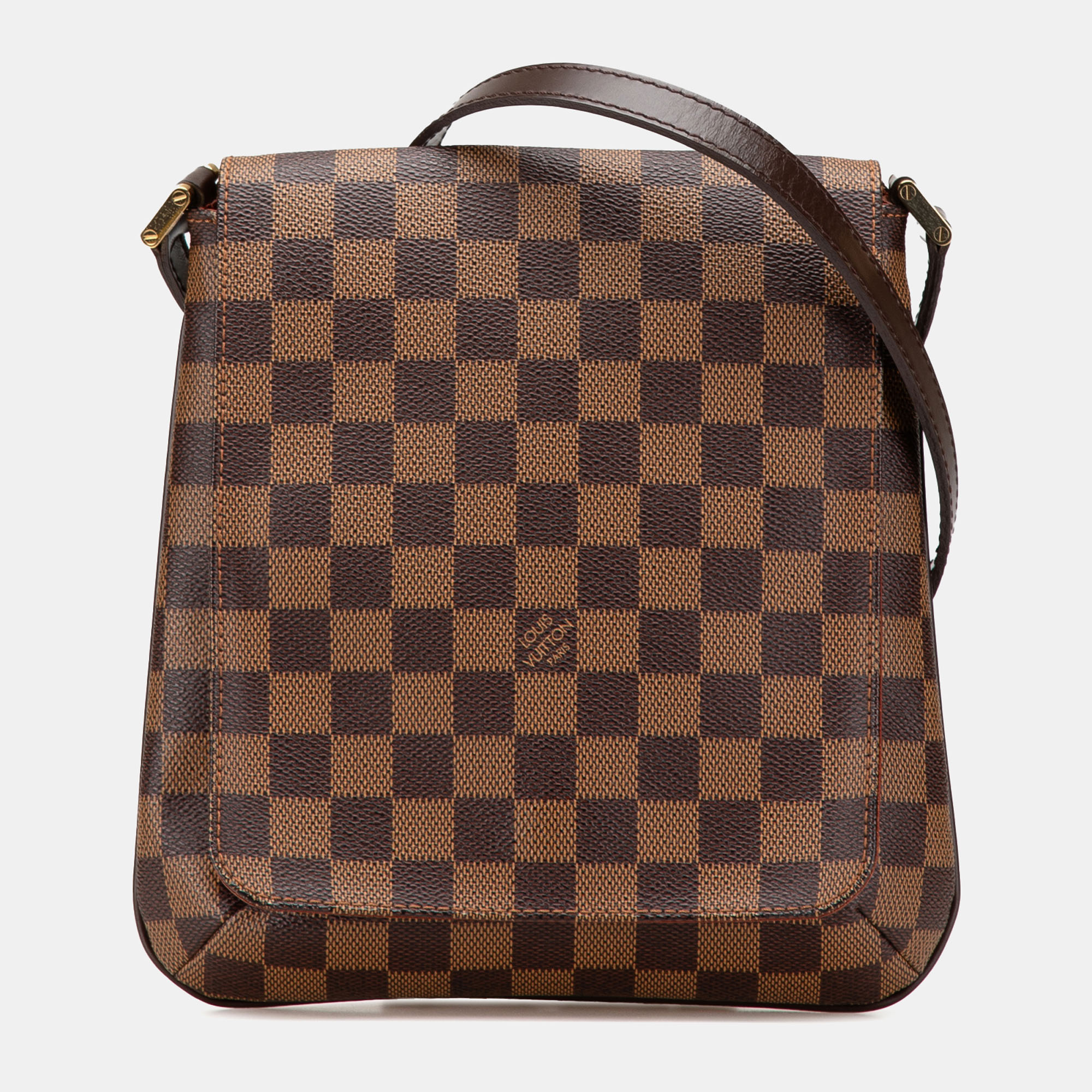 

Louis Vuitton Brown Damier Ebene Musette Salsa Long Strap