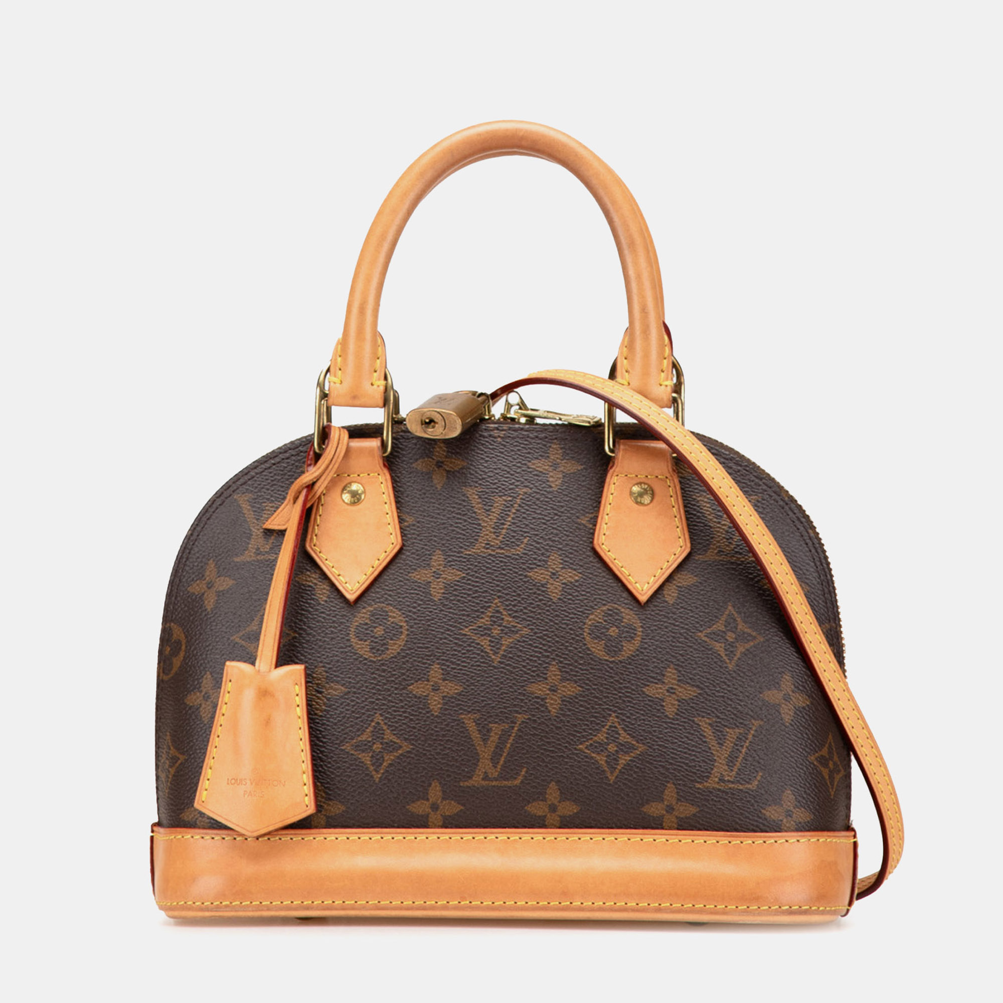 

Louis Vuitton Brown Monogram Alma BB