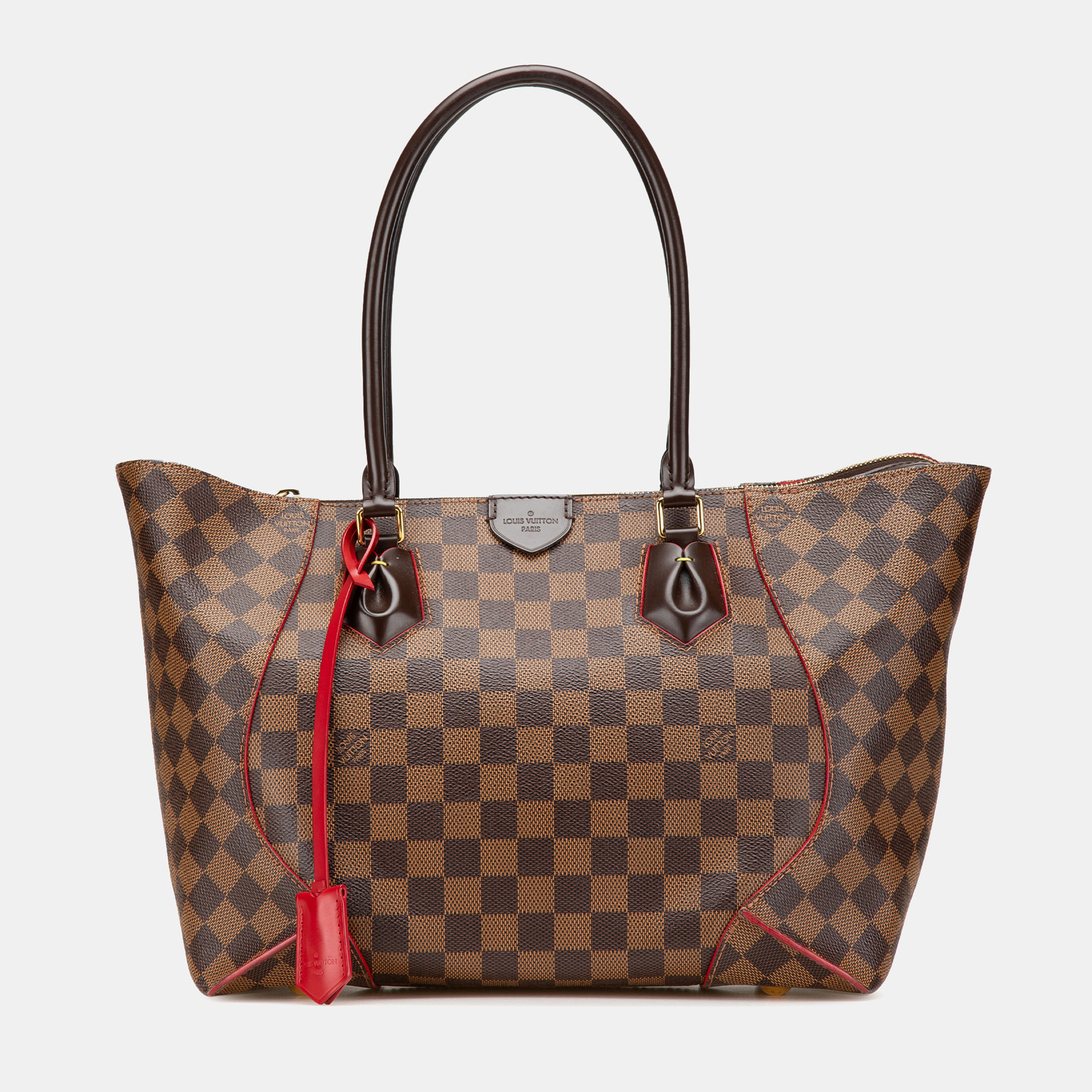 

Louis Vuitton Brown Damier Ebene Caissa MM