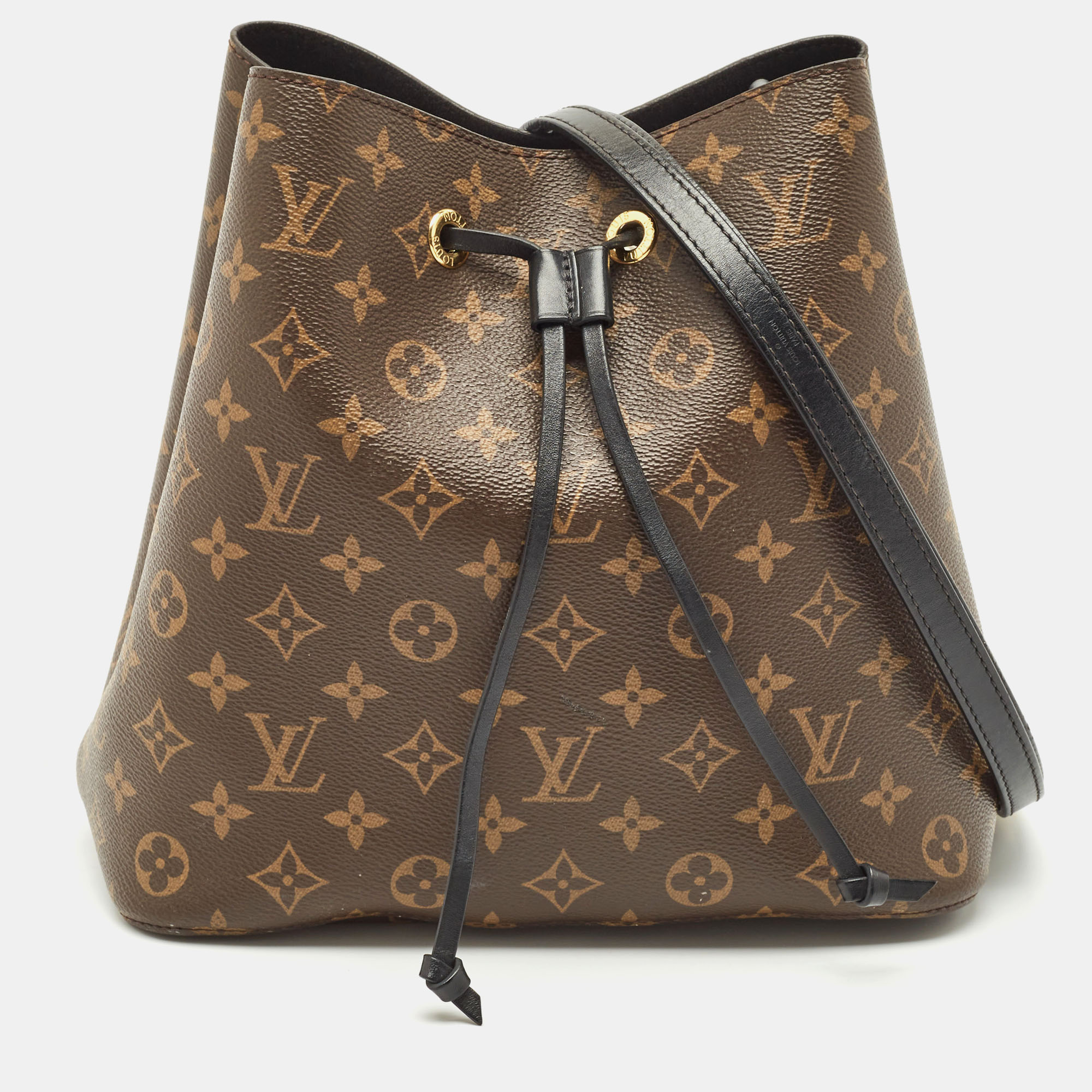 

Louis Vuitton Black Monogram Canvas NeoNoe MM Bag