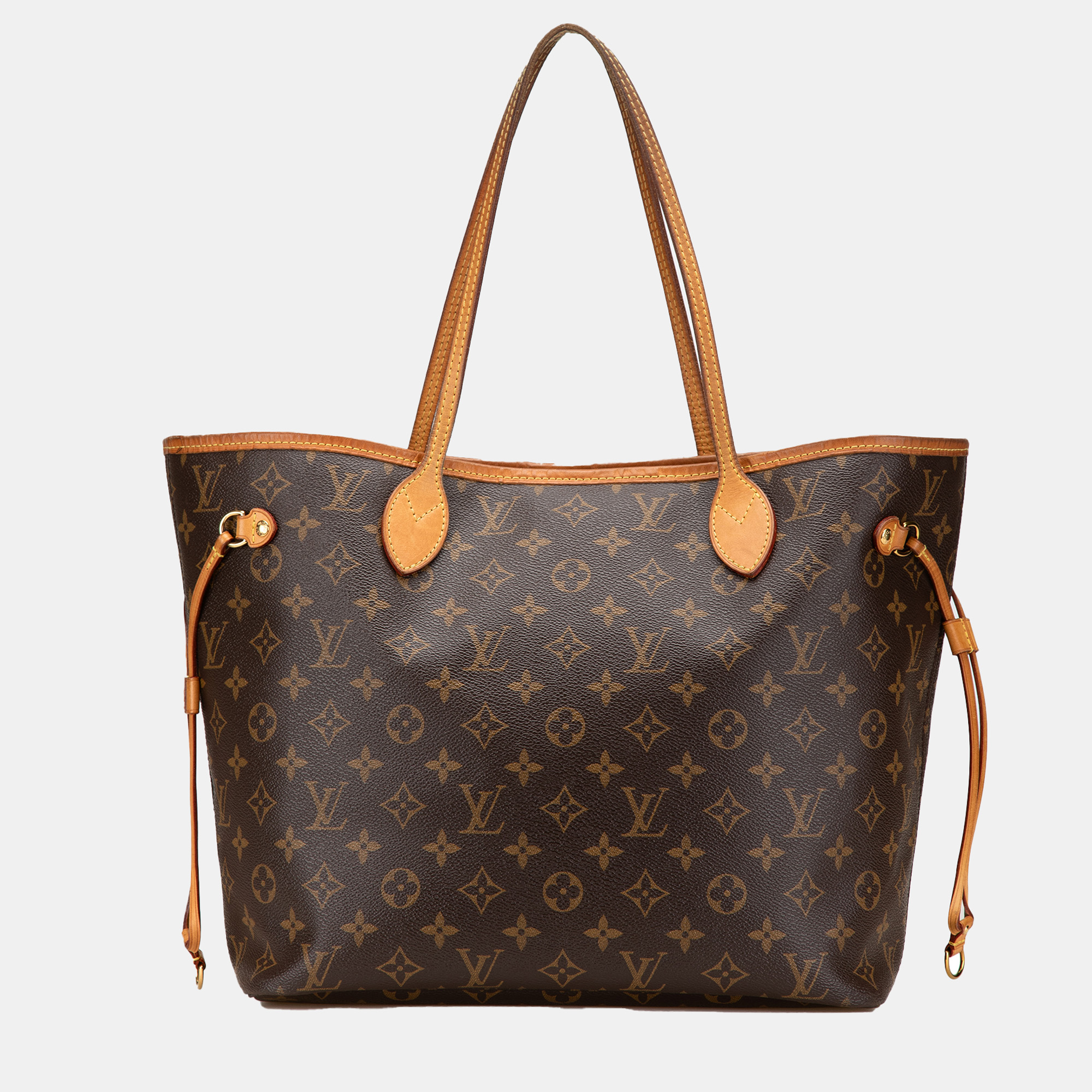 

Louis Vuitton Brown Monogram Neverfull MM Bag