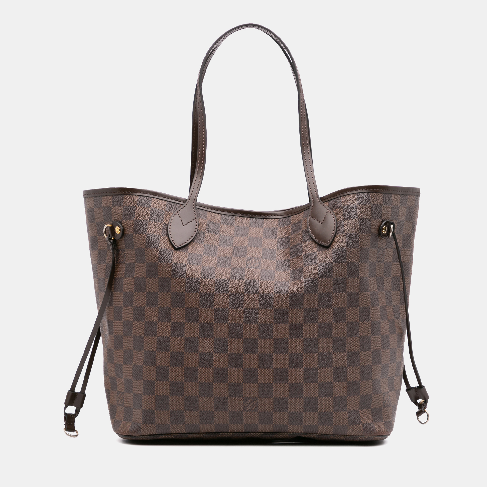 

Louis Vuitton Brown Damier Ebene Neverfull MM