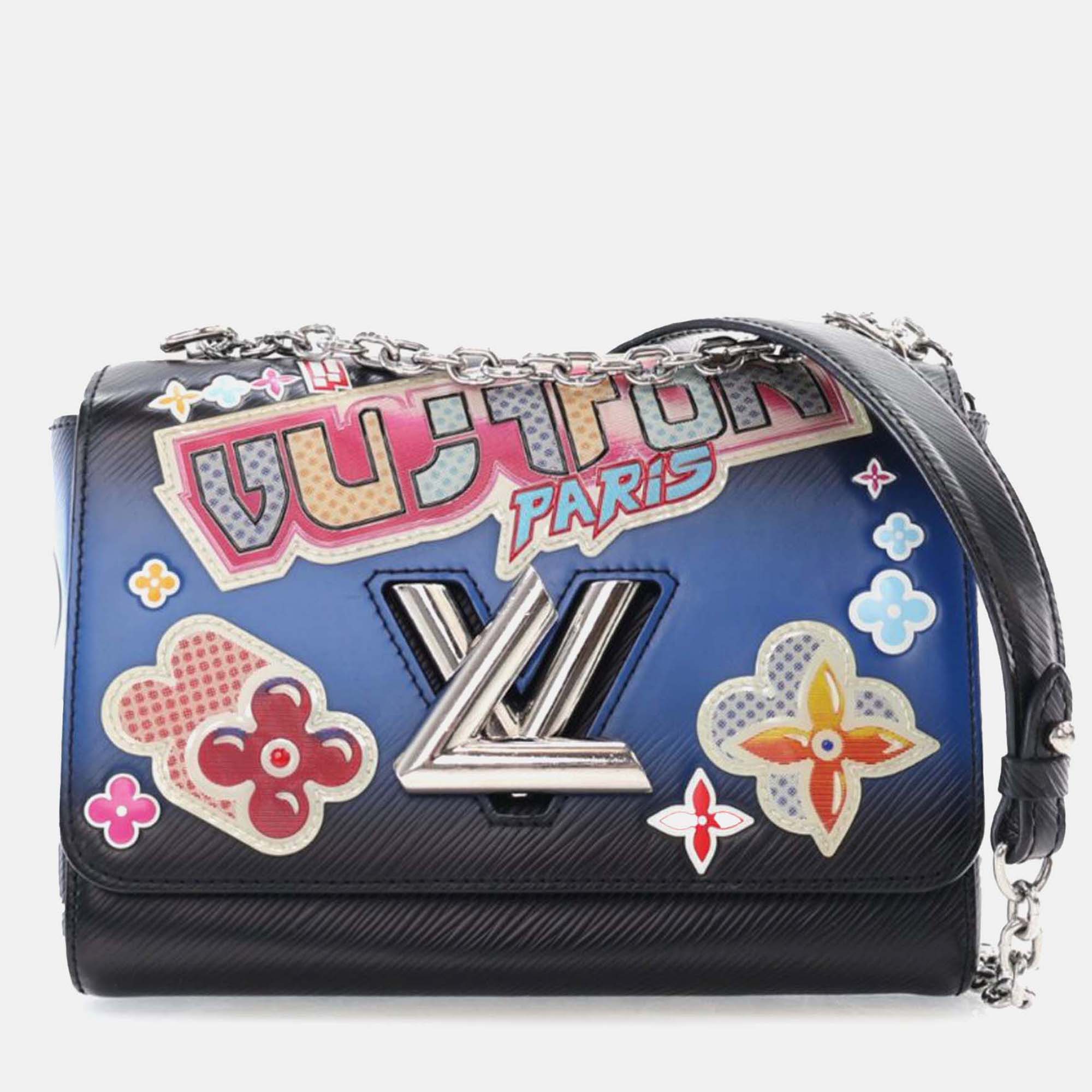 

Louis Vuitton Black Blue Epi Kawaii Blossom Twist MM