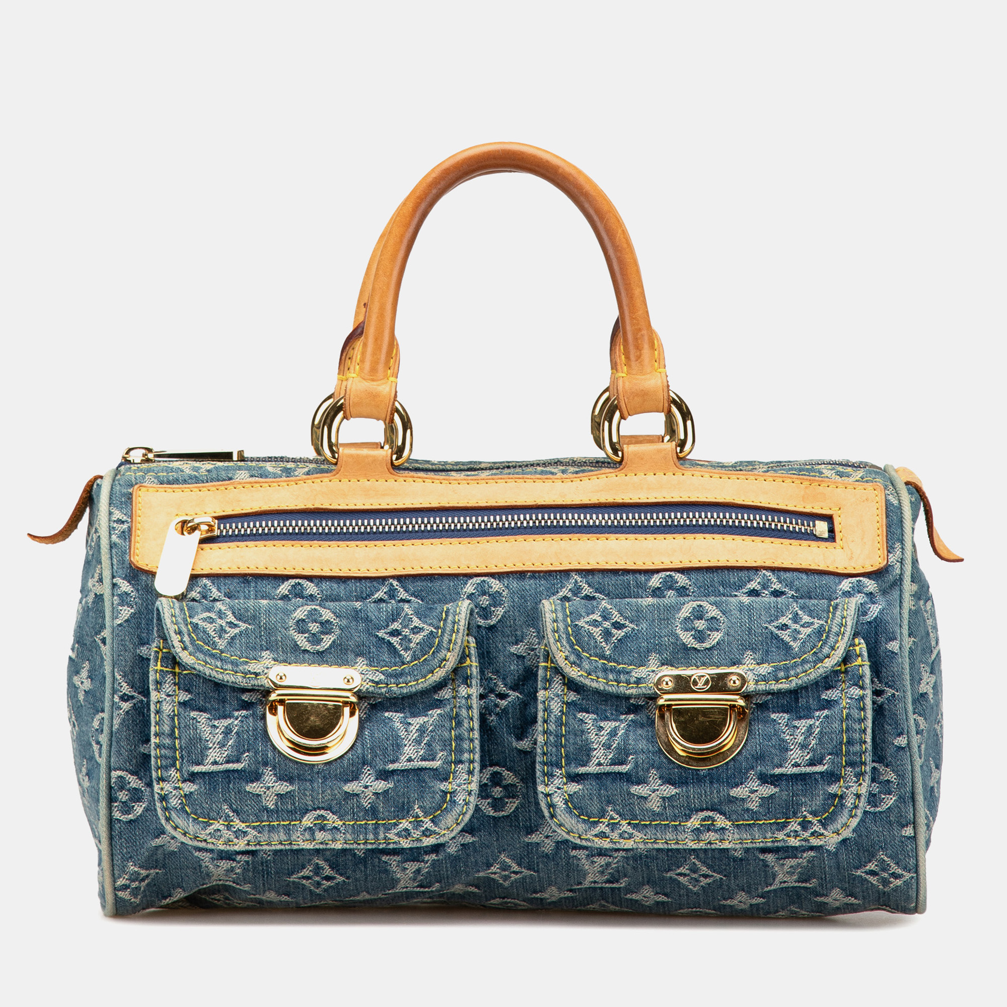 

Louis Vuitton Blue Monogram Denim Neo Speedy 30