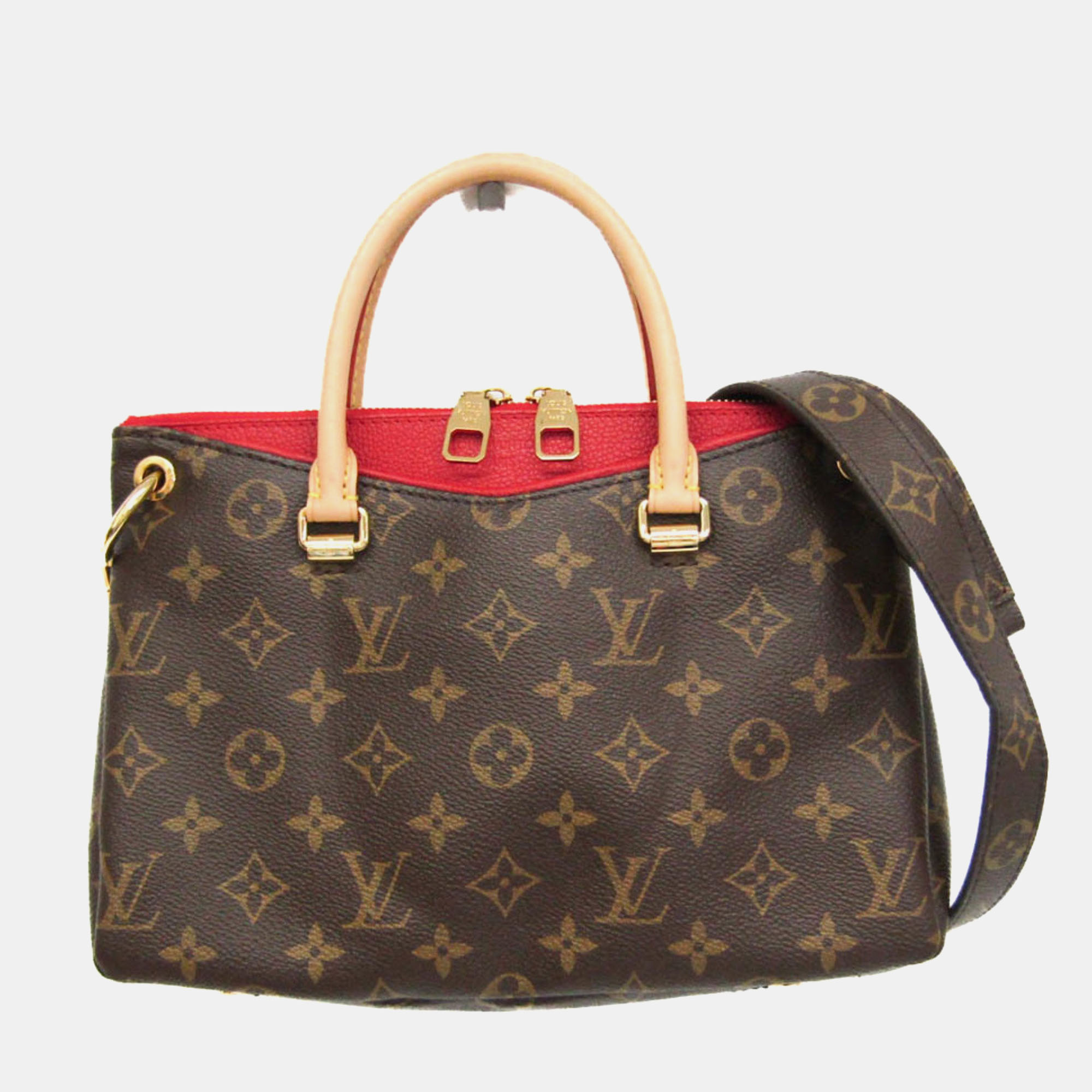 

Louis Vuitton Cerise Monogram Pallas BB Shoulder Bag, Brown