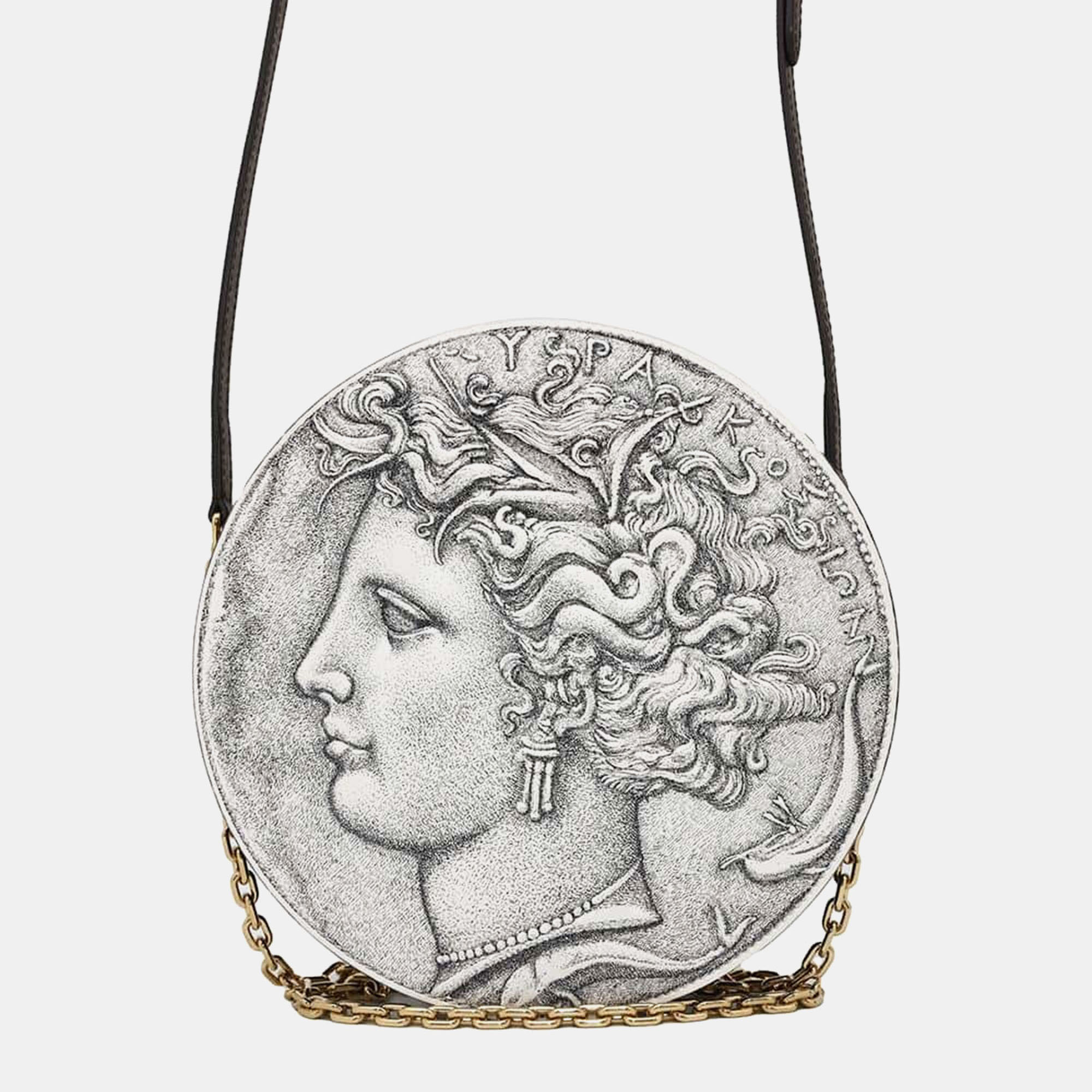 

Louis Vuitton White/Red Monogram Fornasetti Fais Pochette