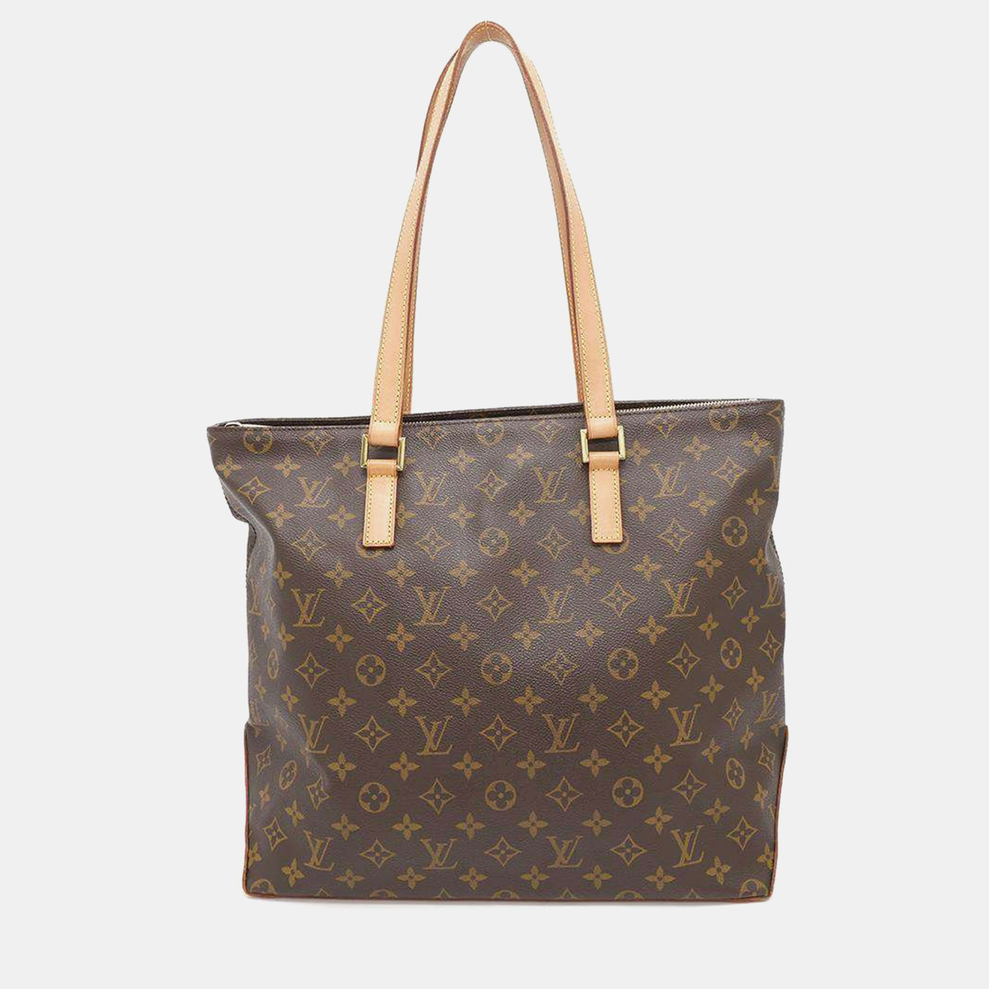 

Louis Vuitton Brown Monogram Cabas Mezzo