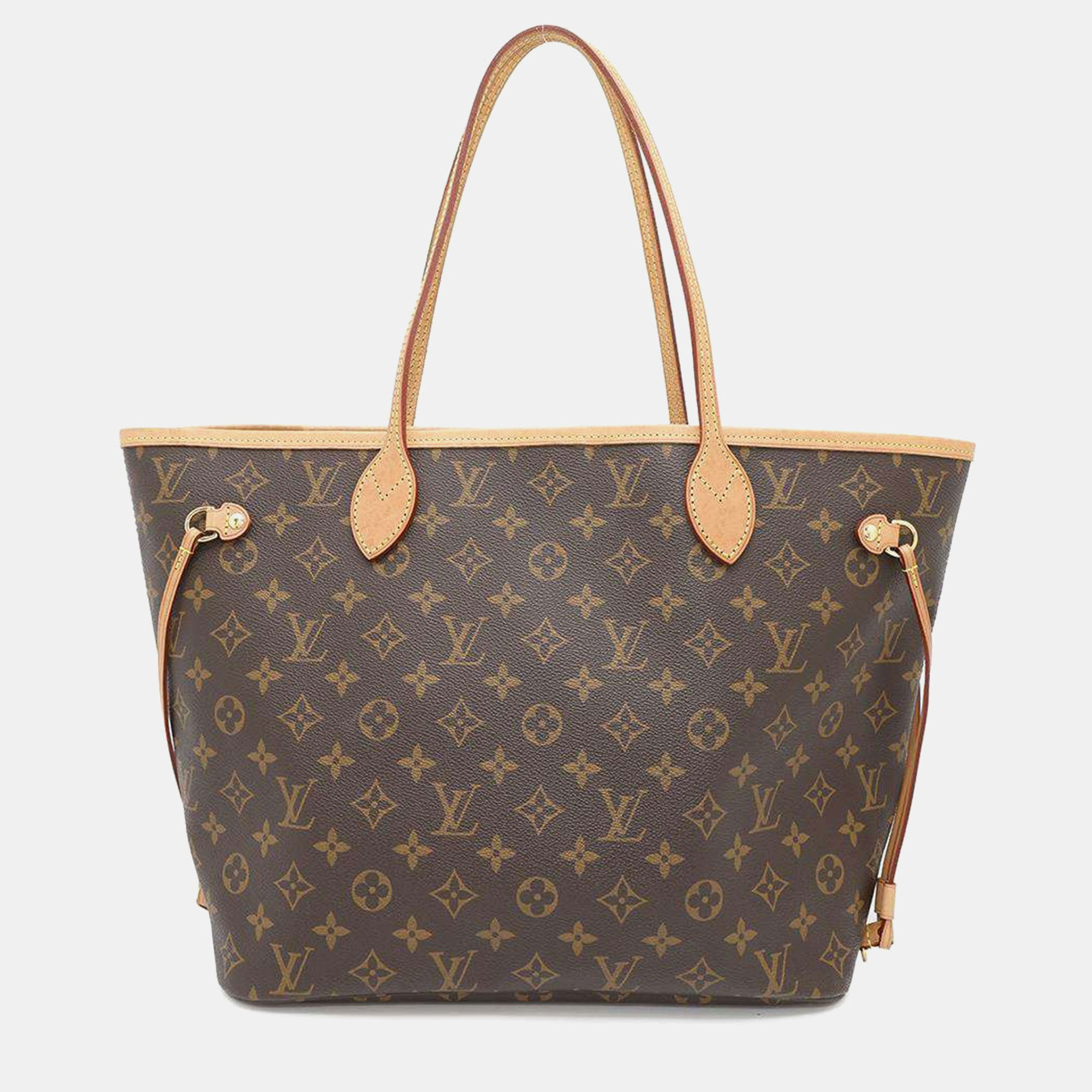 

Louis Vuitton Beige Monogram Neverfull Size Mm, Brown