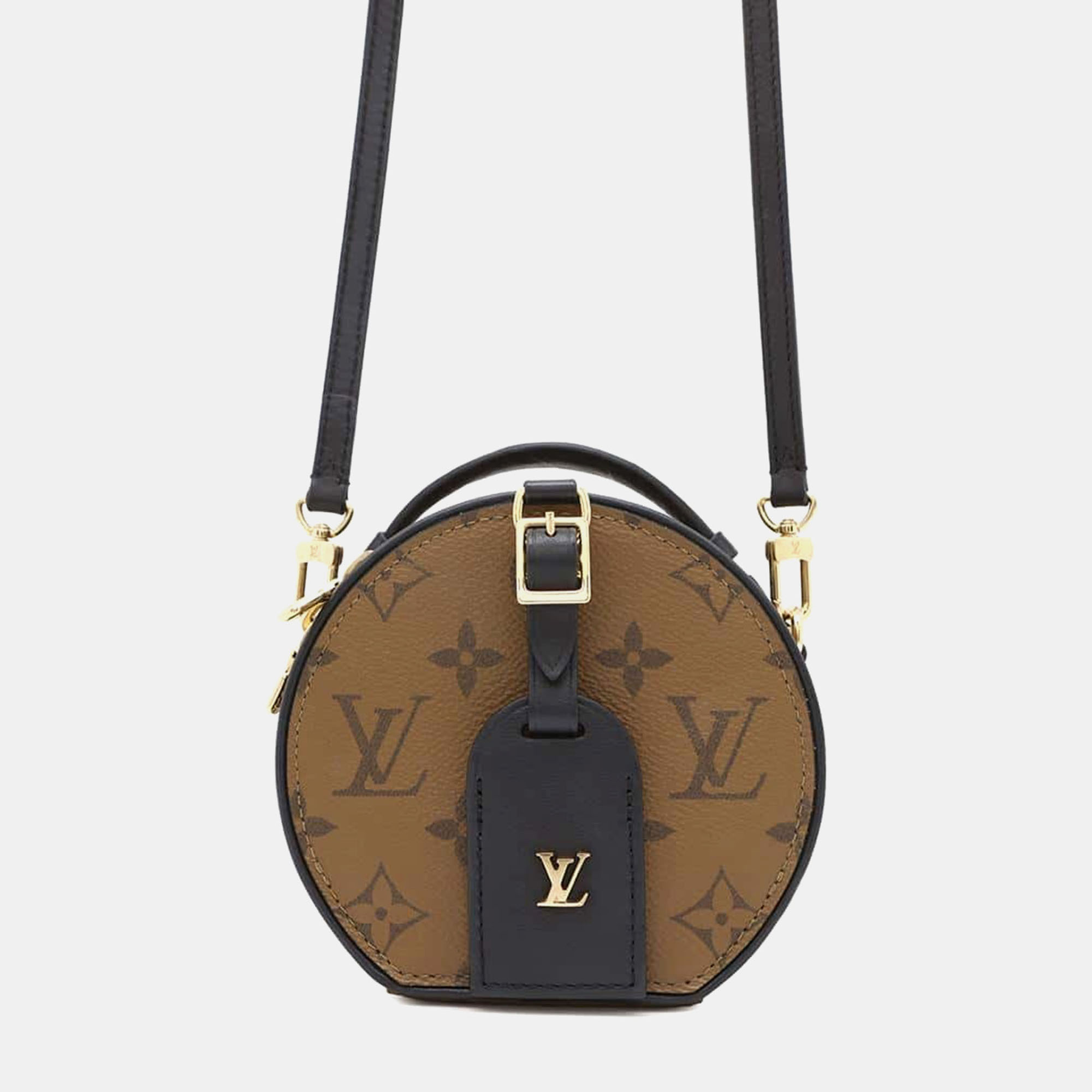 

Louis Vuitton Beige Monogram Reverse Canvas Mini Boite Chapeau