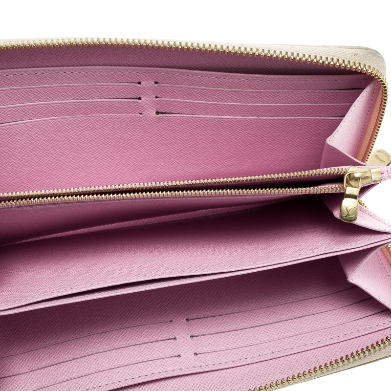 Zippy Louis Vuitton limited edition penguin wallet Brown Pink White Blue  Leather ref.955231 - Joli Closet