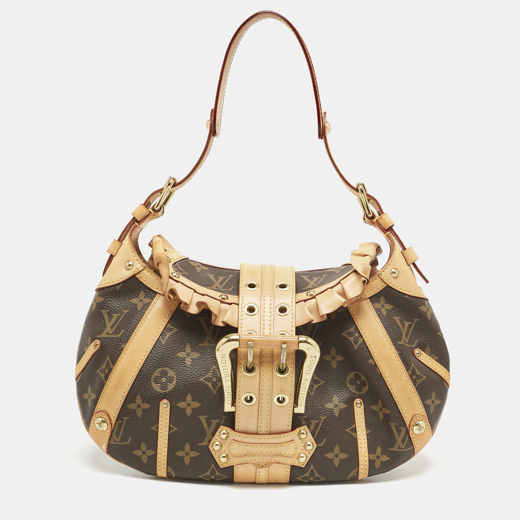 

Louis Vuitton Monogram Canvas Leonor Bag, Brown