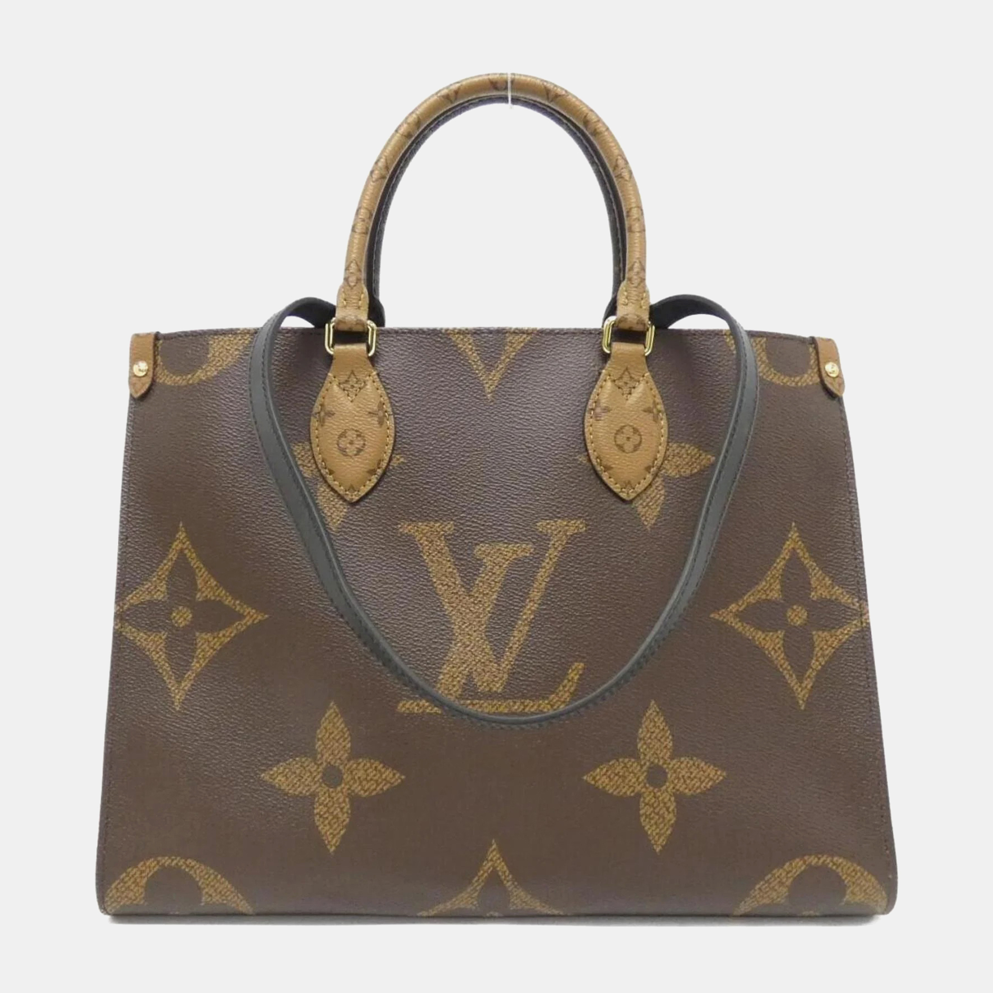 

Louis Vuitton Monogram Canvas OnTheGo MM Tote Bag, Brown