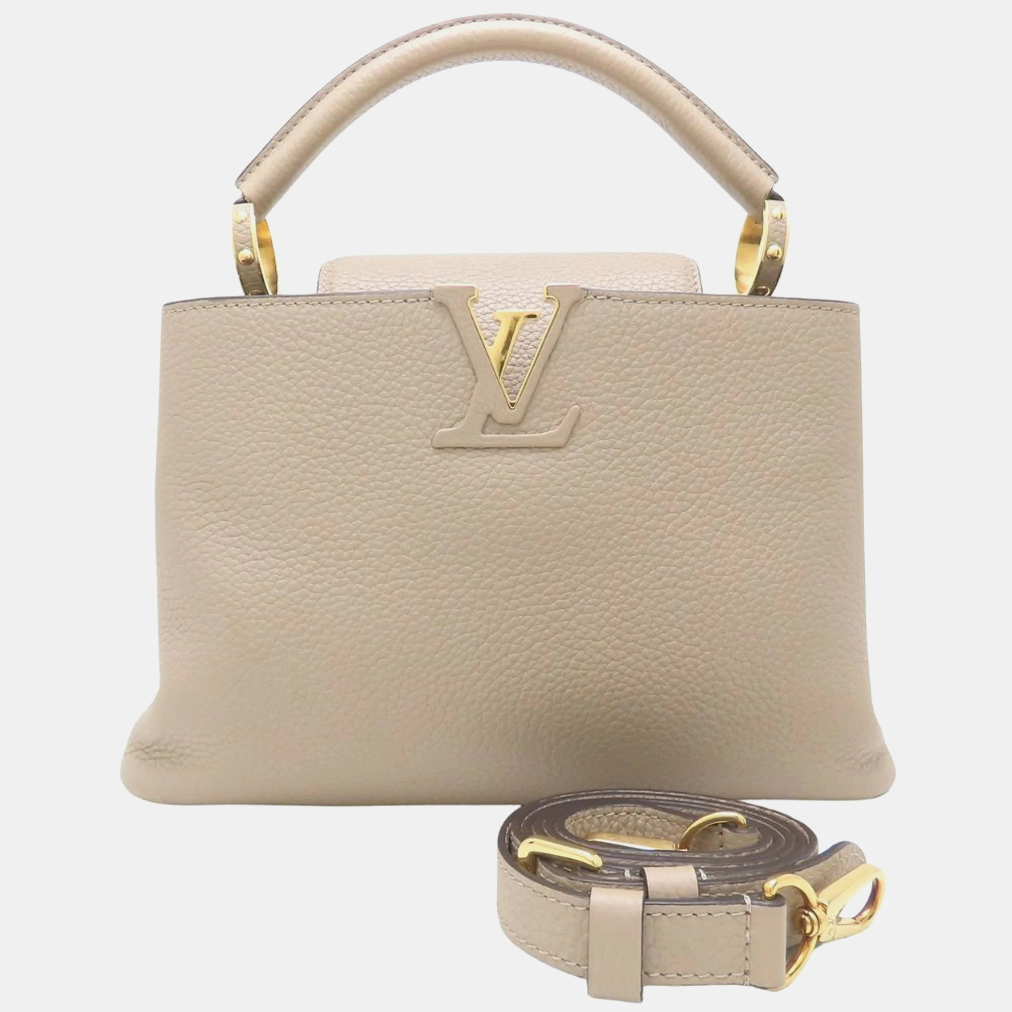 

Louis Vuitton Parnassus Line Galle Capucines BB, Beige