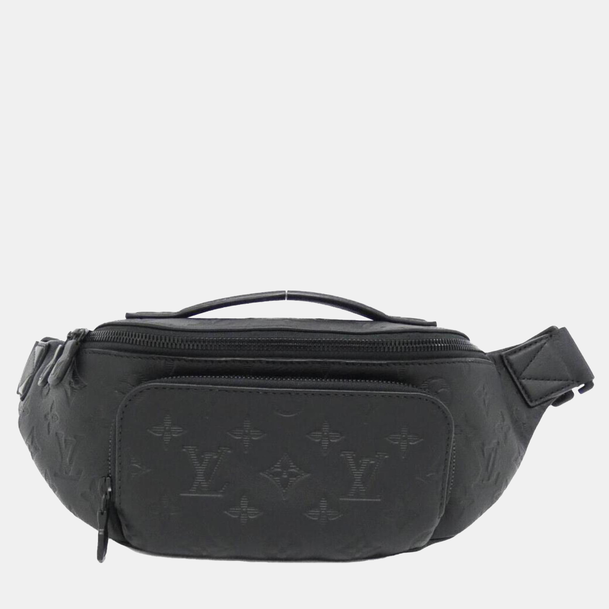 

Louis Vuitton Black Monogram Shadow Leather Bum Bag