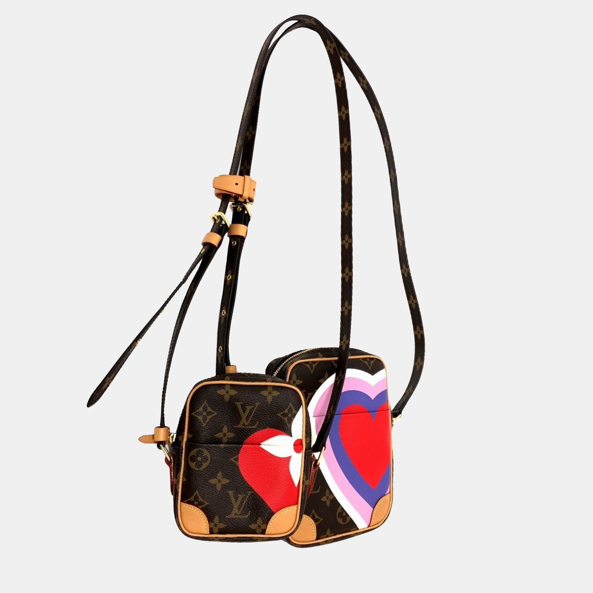 

Louis Vuitton Brown Monogram Canvas Paname Shoulder Bag