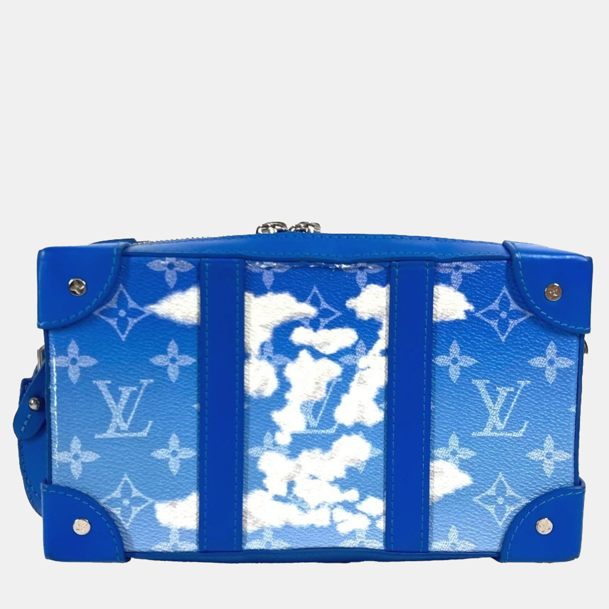 

Louis Vuitton Blue Monogram Canvas Clouds Soft Trunk