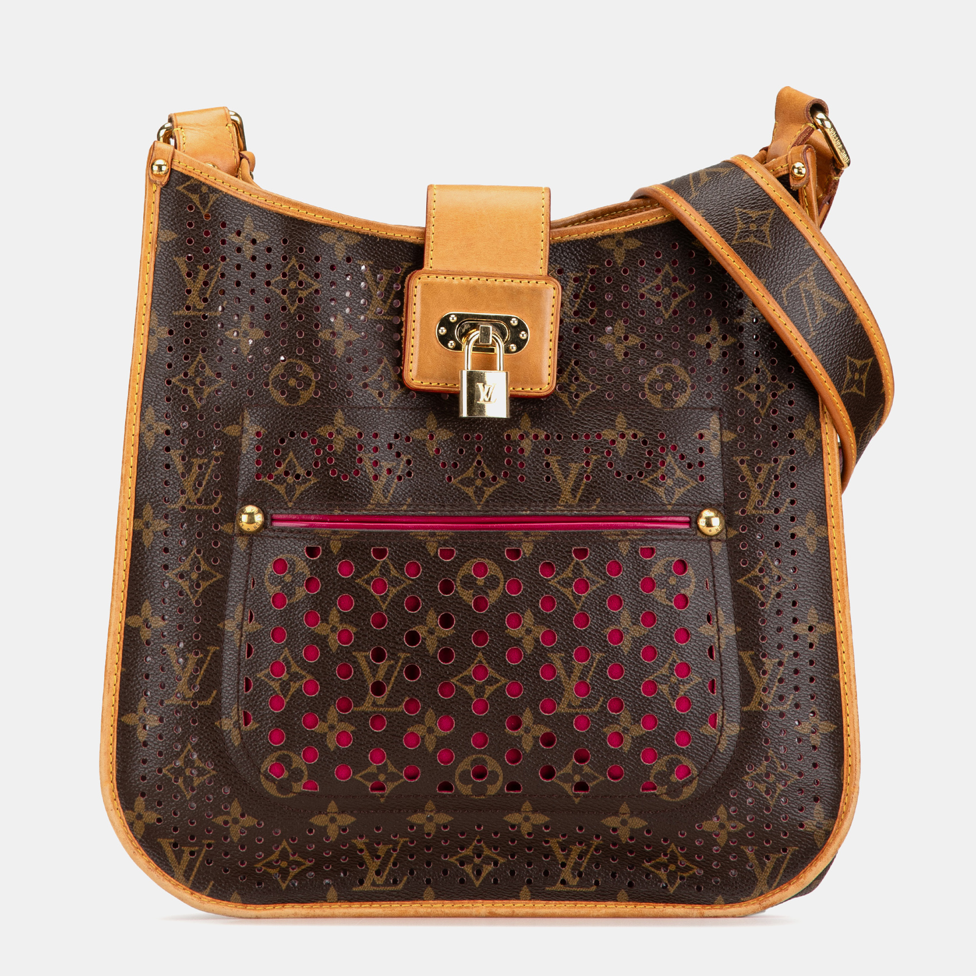 

Louis Vuitton Brown Monogram Musette Perforated