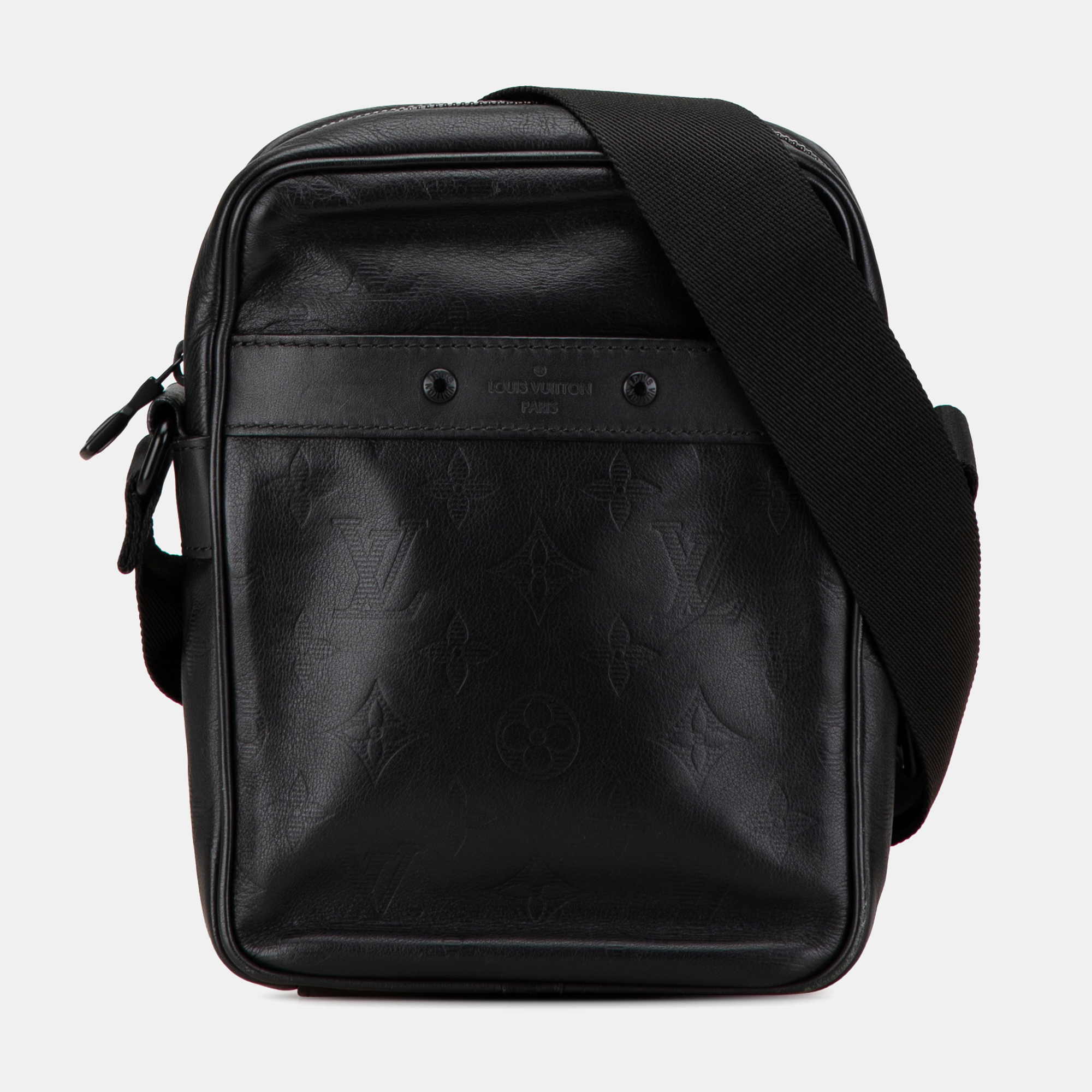 

Louis Vuitton Black Monogram Shadow Danube PM