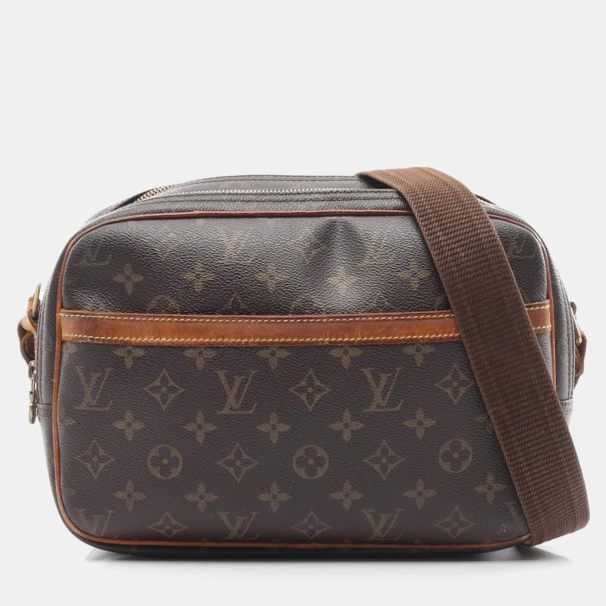 

Louis Vuitton Reporter Pm Monogram, Brown